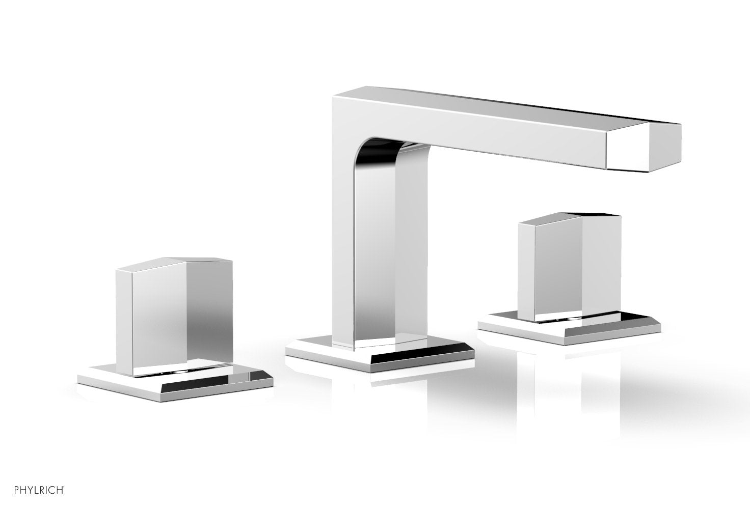 polished chrome faucet