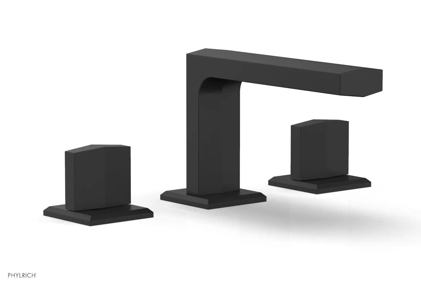 Phylrich DIAMA Widespread Faucet - Blade Handles Low Spout by Phylrich