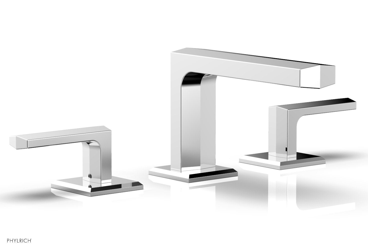 polished chrome faucet