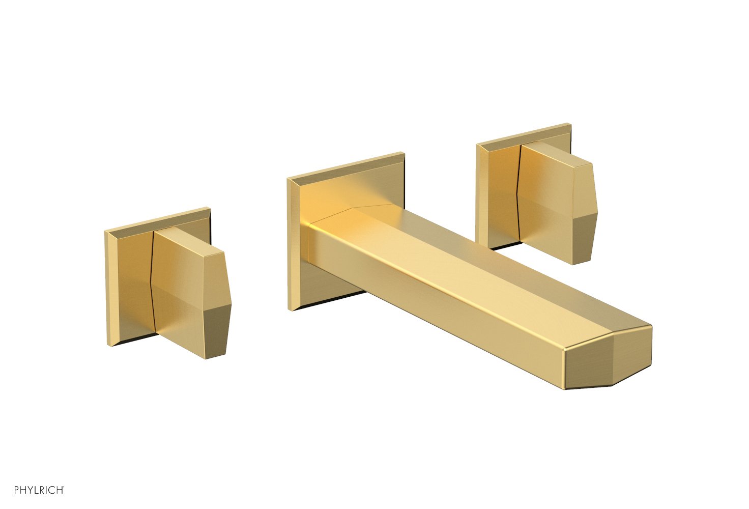 Phylrich DIAMA Wall Lavatory Set - Blade Handles