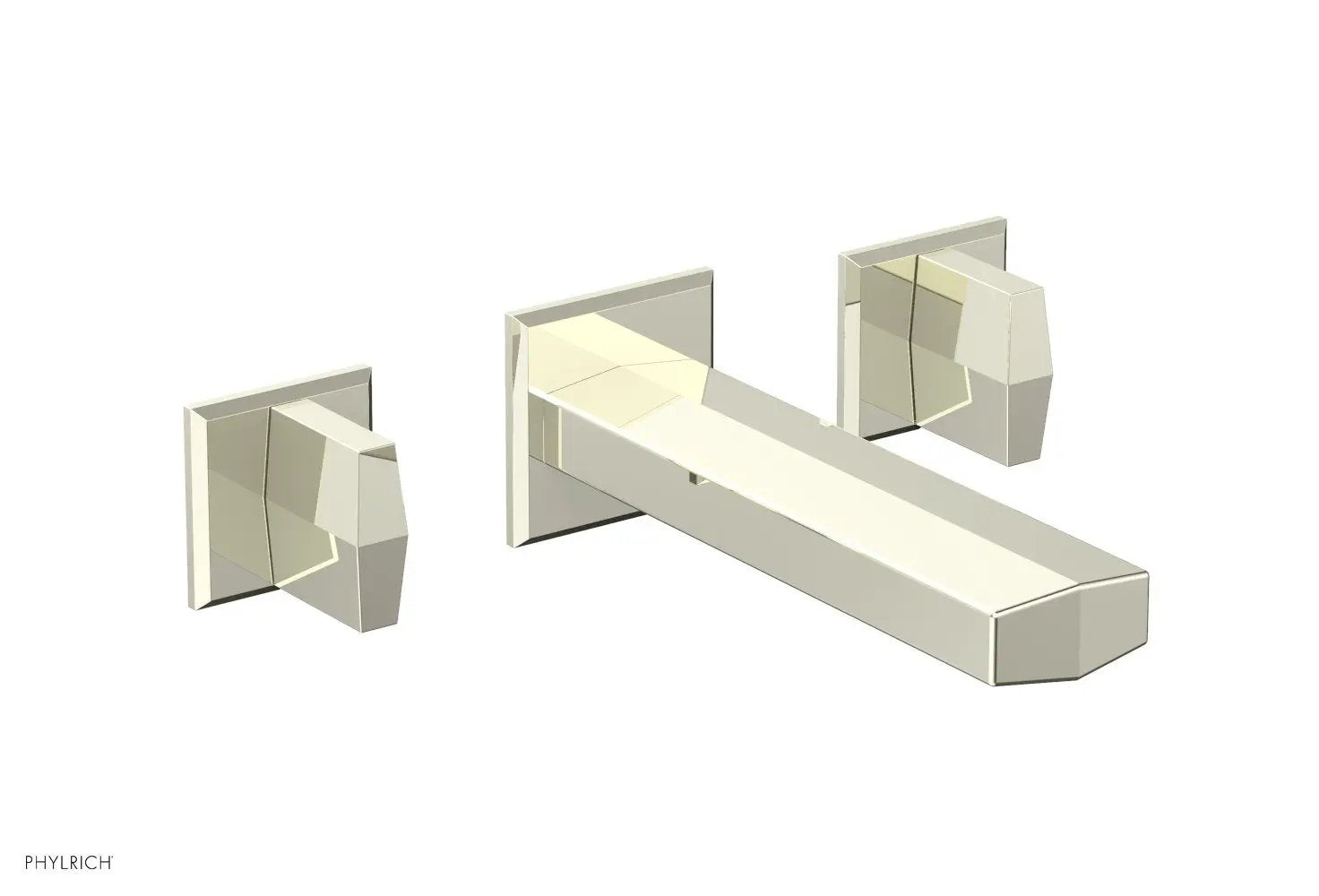 Phylrich DIAMA Wall Lavatory Set - Blade Handles by Phylrich