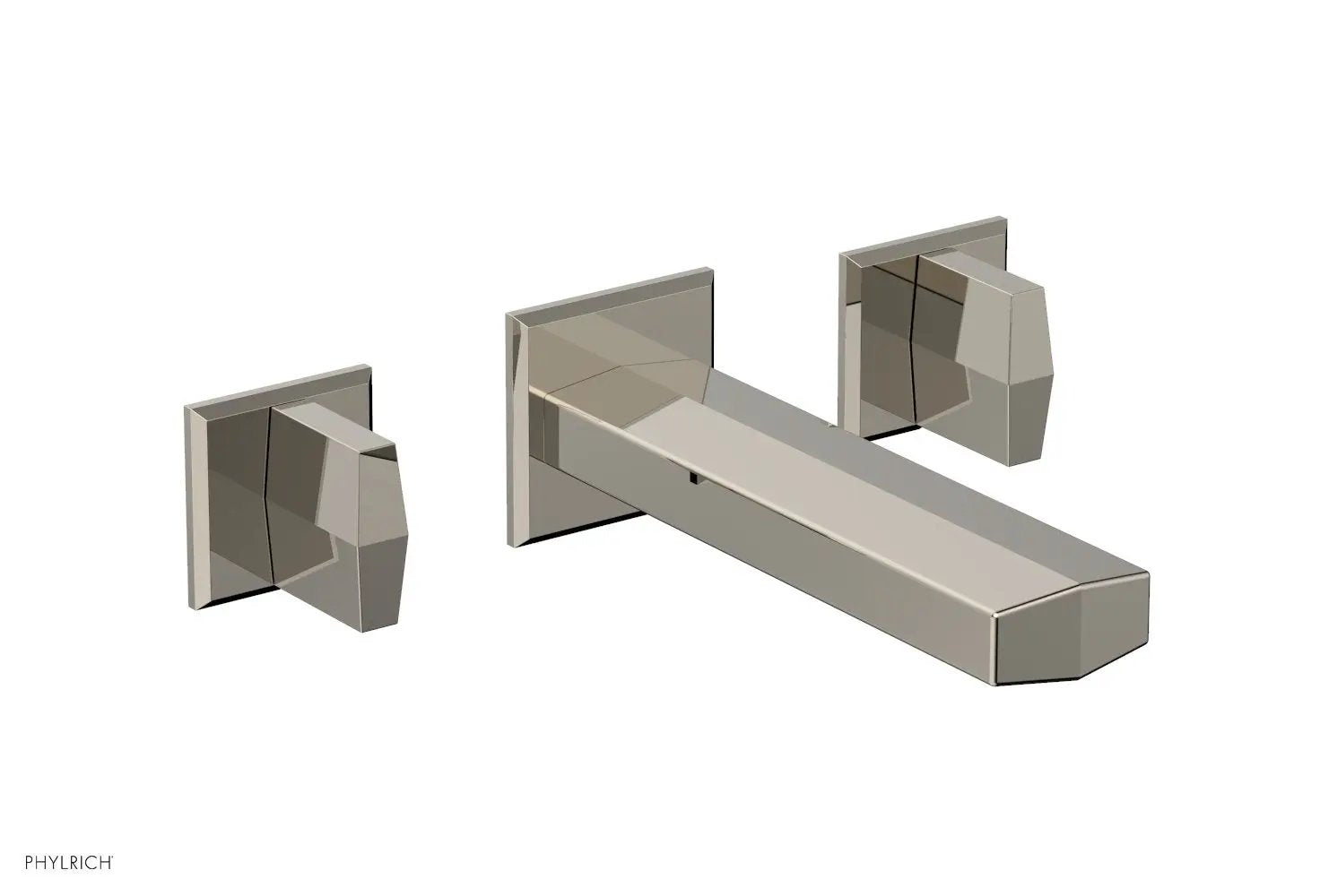 Phylrich DIAMA Wall Lavatory Set - Blade Handles by Phylrich