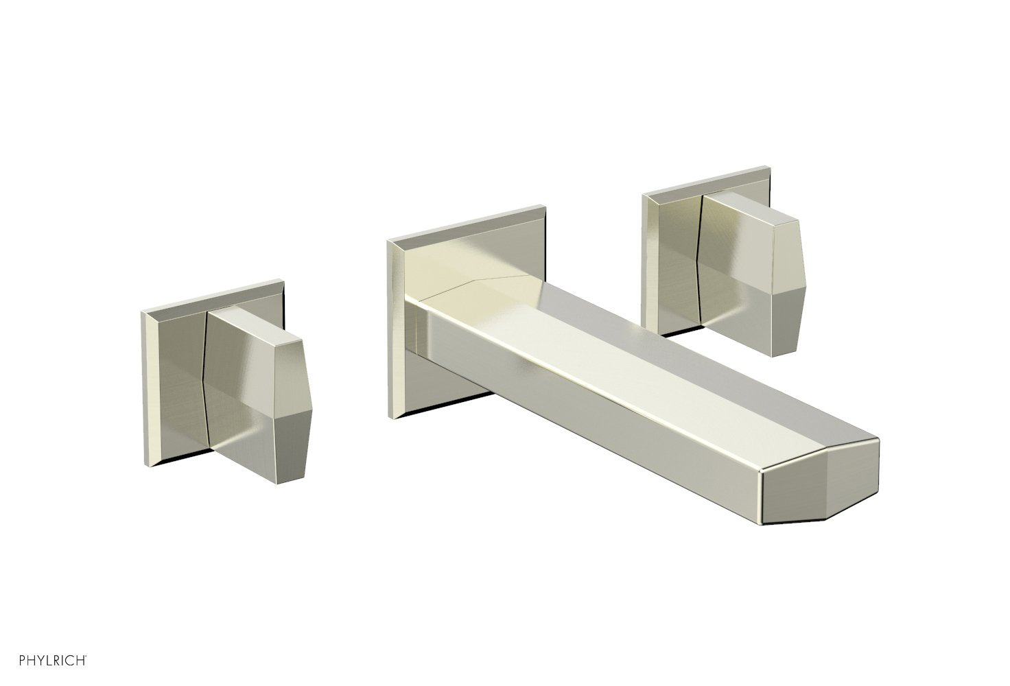 Phylrich DIAMA Wall Lavatory Set - Blade Handles