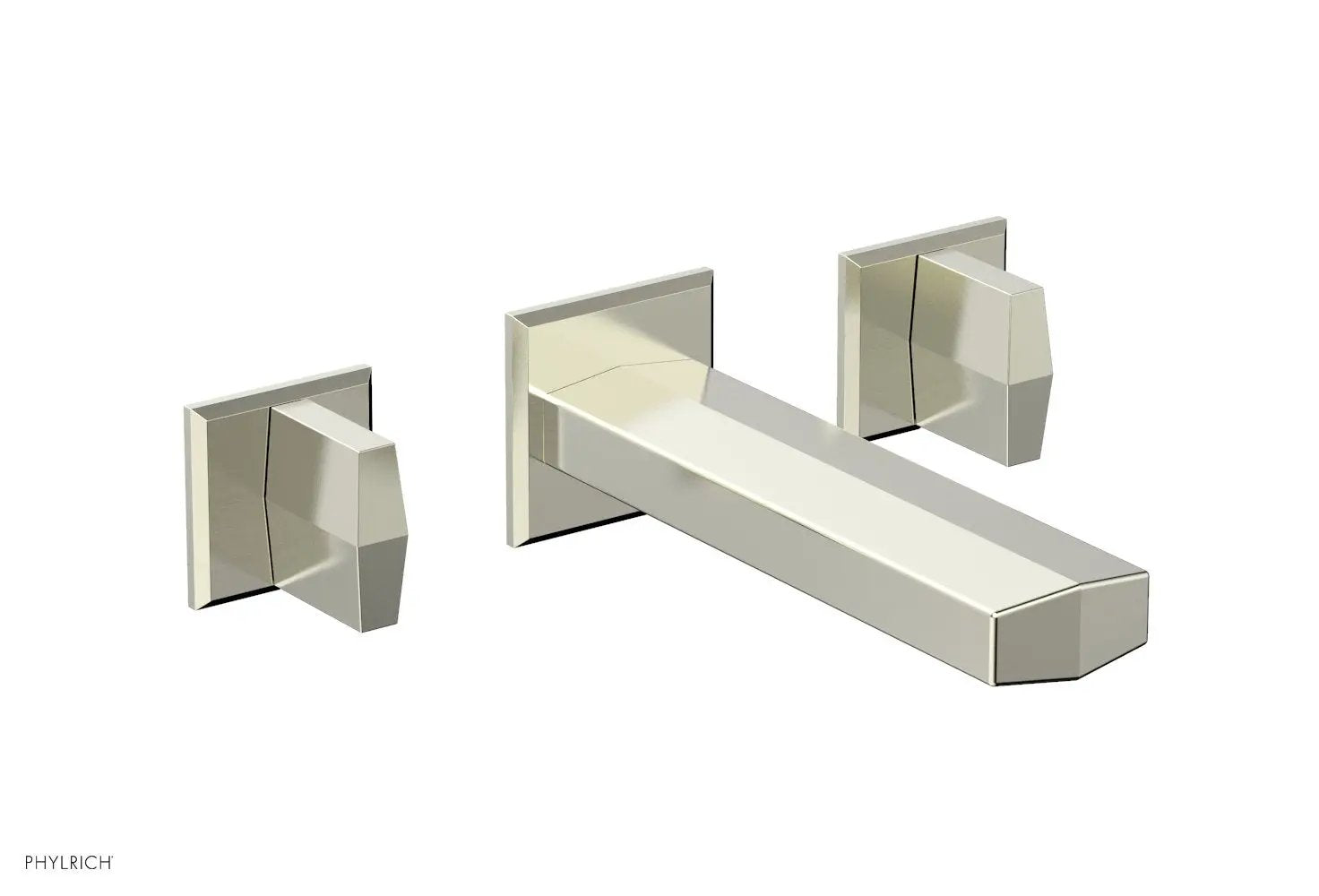 Phylrich DIAMA Wall Lavatory Set - Blade Handles by Phylrich