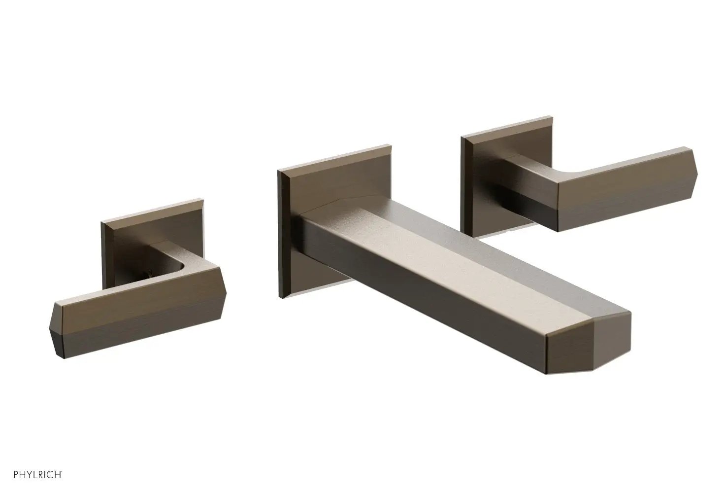 Phylrich DIAMA Wall Lavatory Set - Lever Handles by Phylrich
