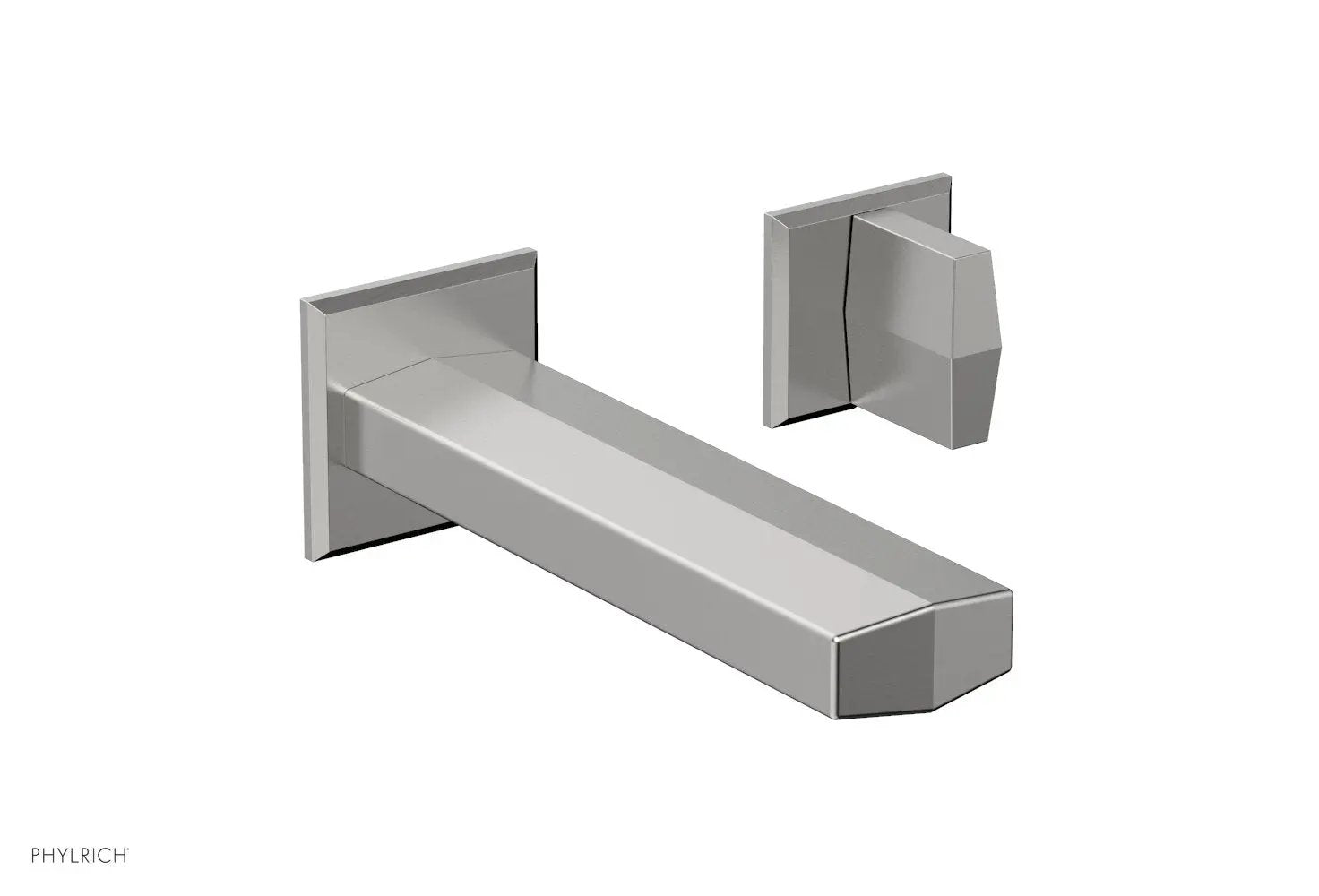Phylrich DIAMA Single Handle Wall Lavatory Set - Blade Handles by Phylrich