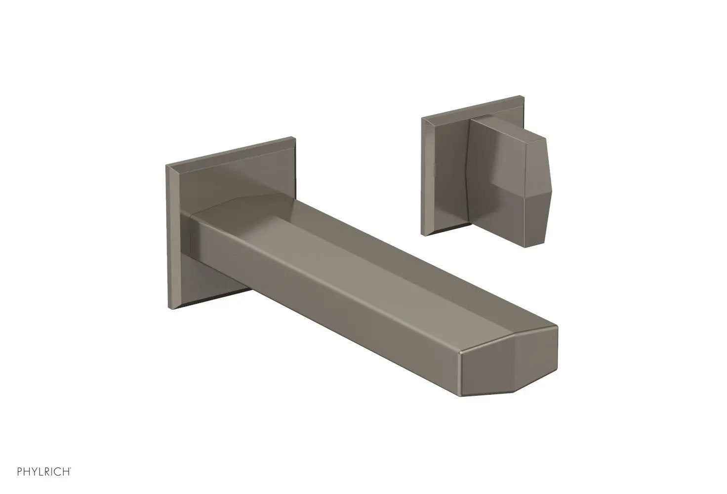 Phylrich DIAMA Single Handle Wall Lavatory Set - Blade Handles by Phylrich