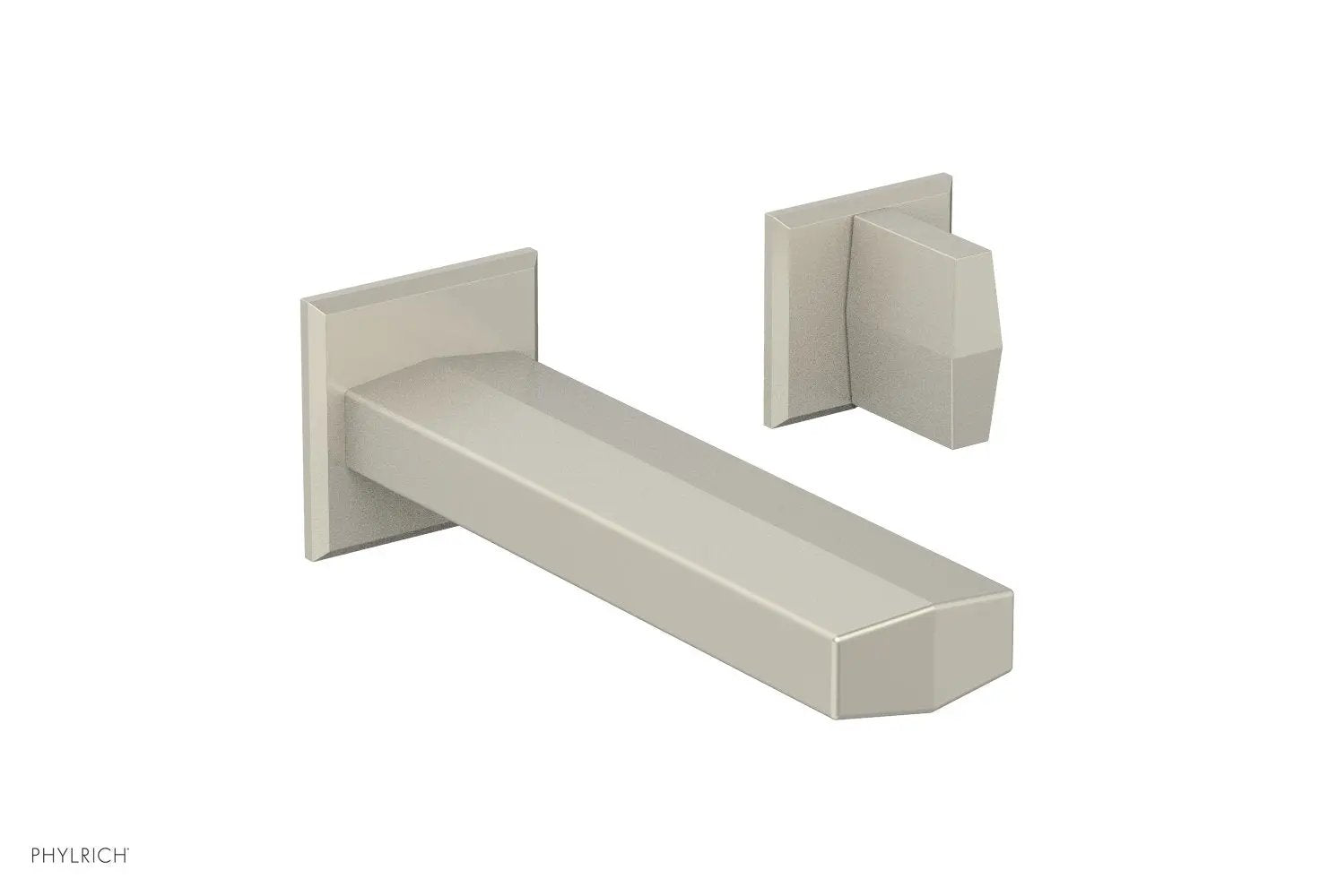 Phylrich DIAMA Single Handle Wall Lavatory Set - Blade Handles by Phylrich