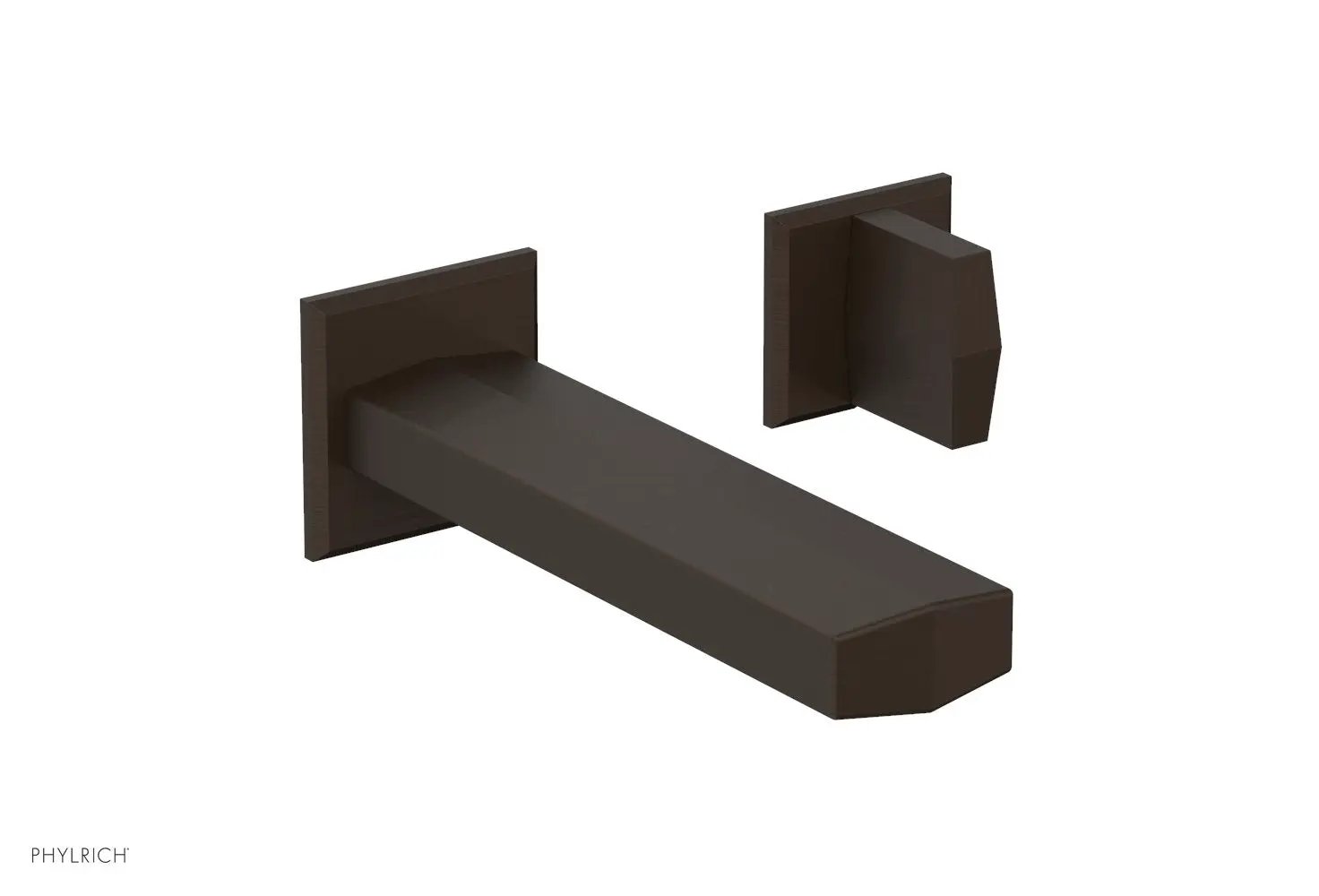 Phylrich DIAMA Single Handle Wall Lavatory Set - Blade Handles by Phylrich