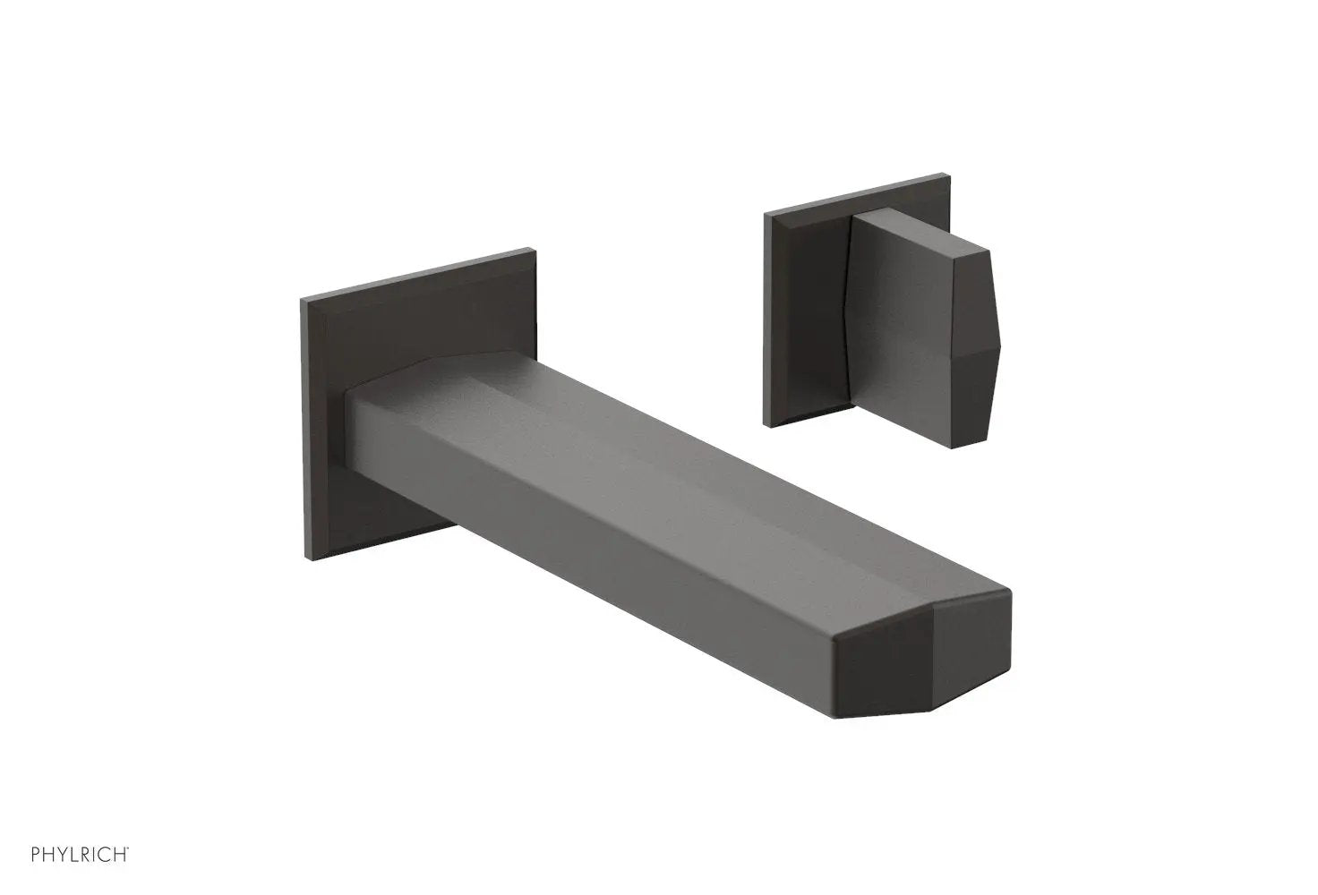 Phylrich DIAMA Single Handle Wall Lavatory Set - Blade Handles by Phylrich