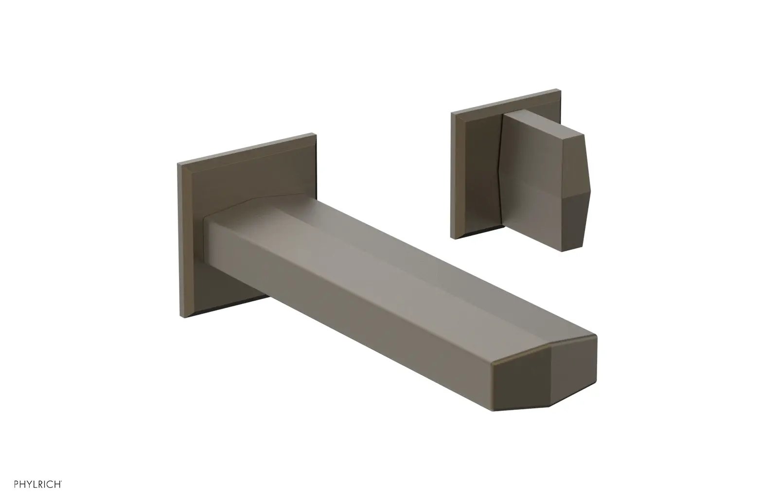 Phylrich DIAMA Single Handle Wall Lavatory Set - Blade Handles by Phylrich
