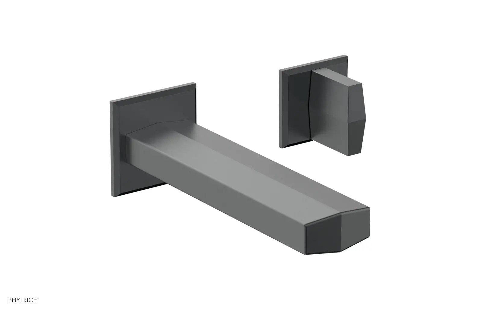 Phylrich DIAMA Single Handle Wall Lavatory Set - Blade Handles by Phylrich