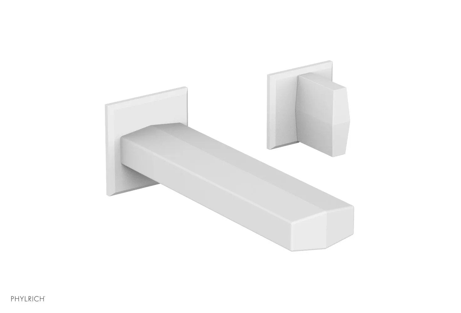 Phylrich DIAMA Single Handle Wall Lavatory Set - Blade Handles by Phylrich