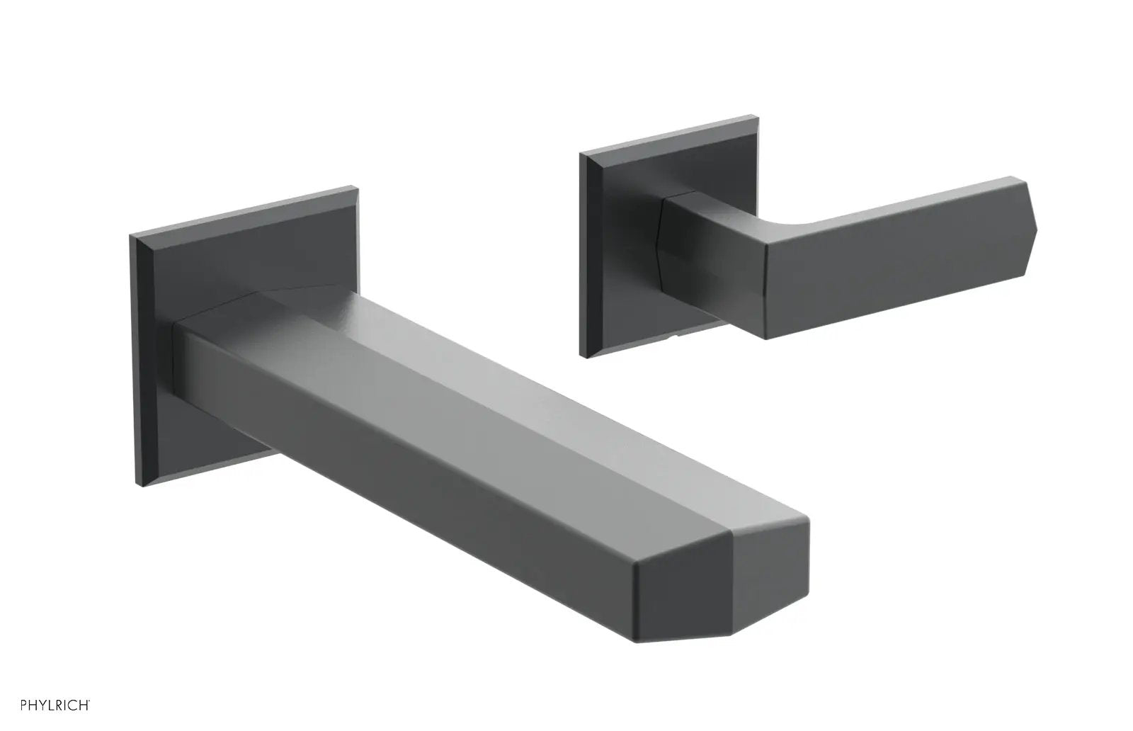 Phylrich DIAMA Single Handle Wall Lavatory Set - Lever Handles by Phylrich