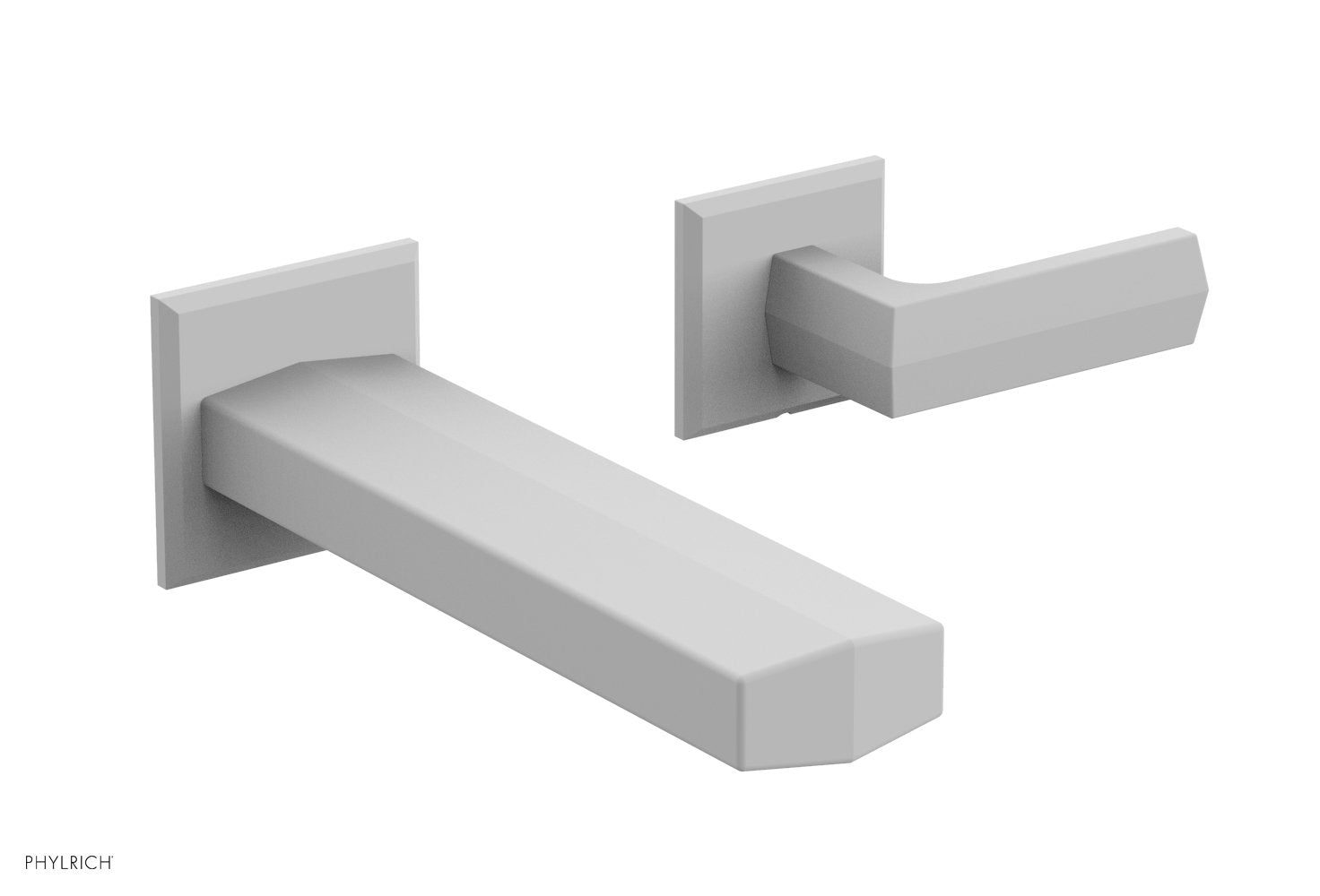 Phylrich DIAMA Single Handle Wall Lavatory Set - Lever Handles by Phylrich
