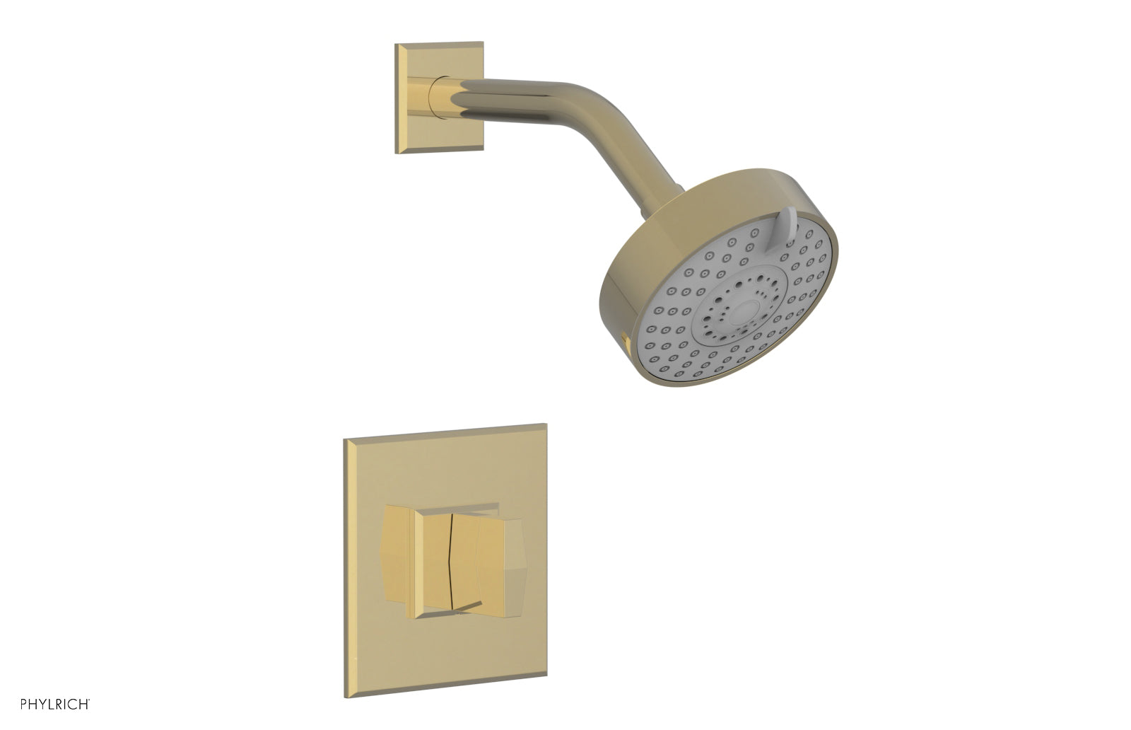 Phylrich DIAMA Pressure Balance Shower Set - Blade Handle
