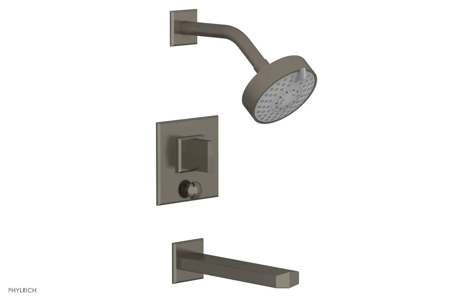Phylrich DIAMA Pressure Balance Tub and Shower Set - Blade Handle by Phylrich