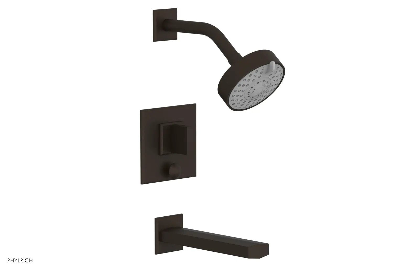 Phylrich DIAMA Pressure Balance Tub and Shower Set - Blade Handle by Phylrich