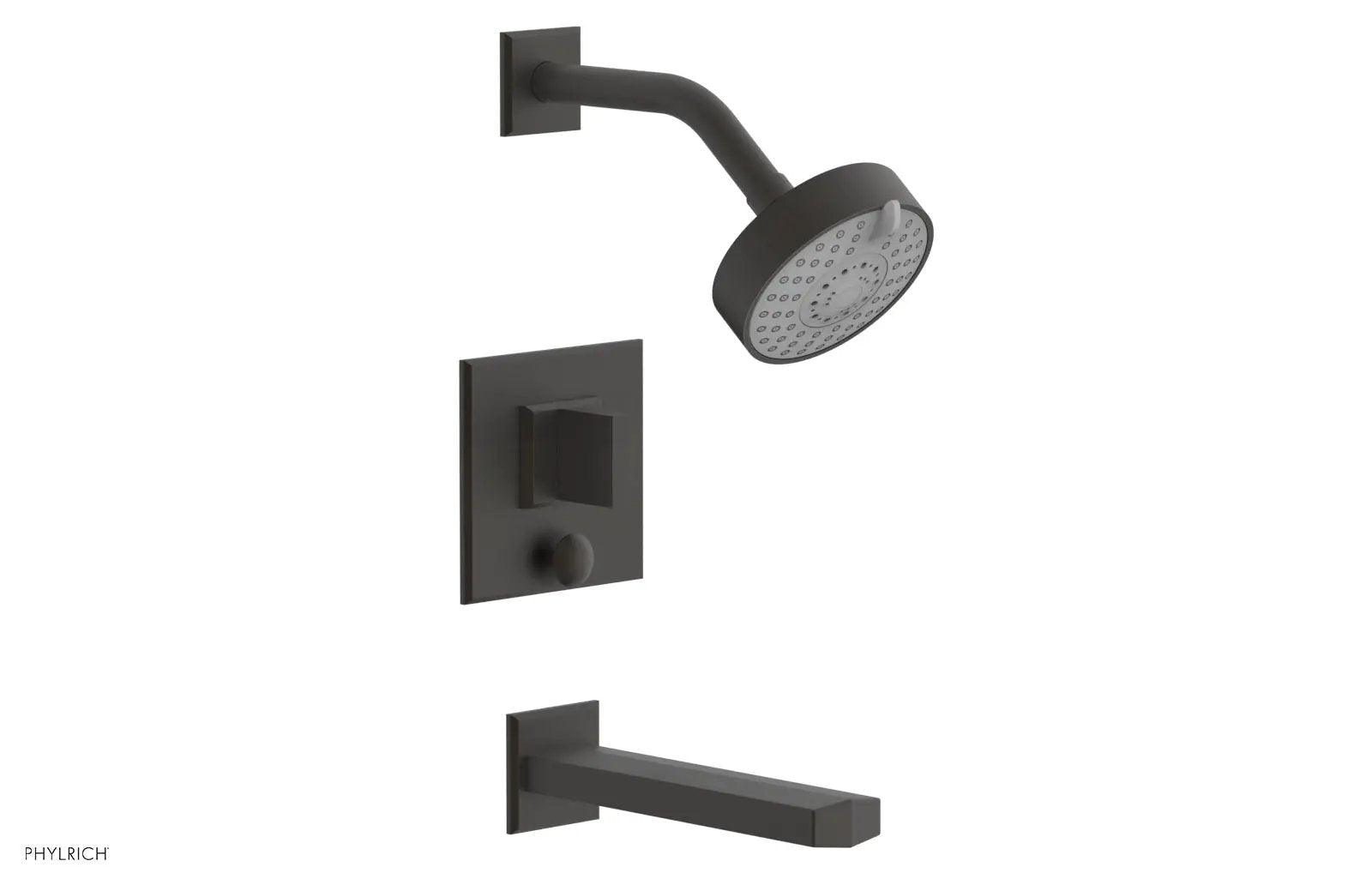 Phylrich DIAMA Pressure Balance Tub and Shower Set - Blade Handle by Phylrich