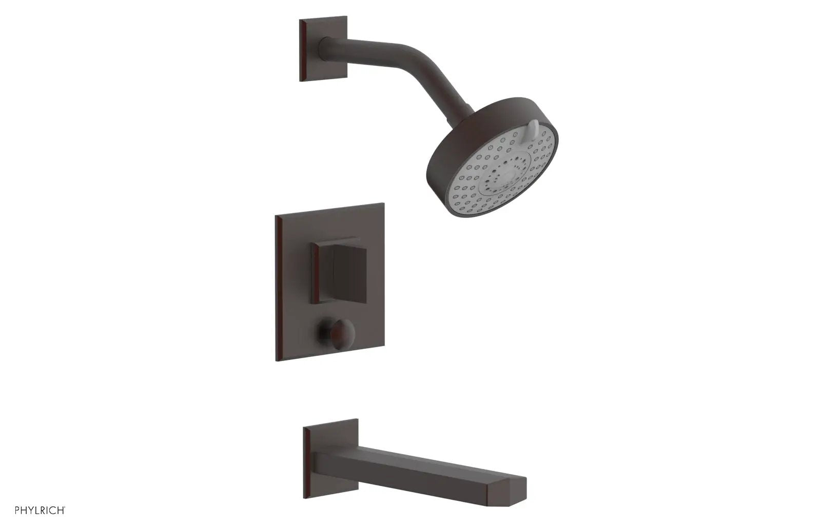 Phylrich DIAMA Pressure Balance Tub and Shower Set - Blade Handle by Phylrich