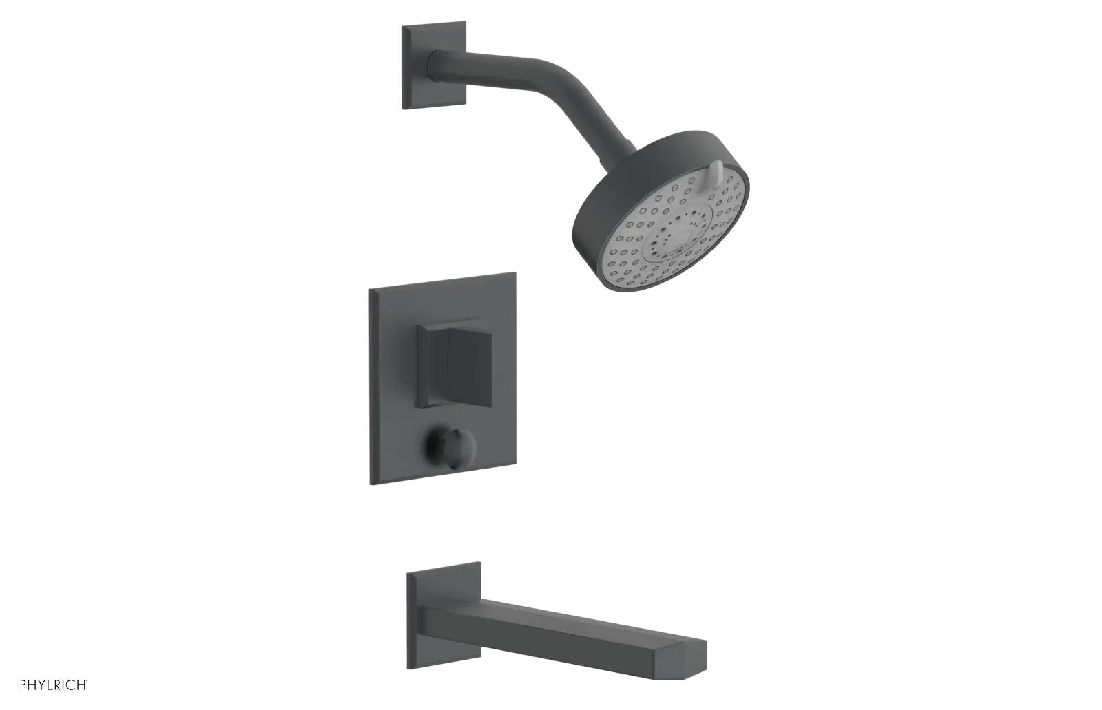 Phylrich DIAMA Pressure Balance Tub and Shower Set - Blade Handle by Phylrich