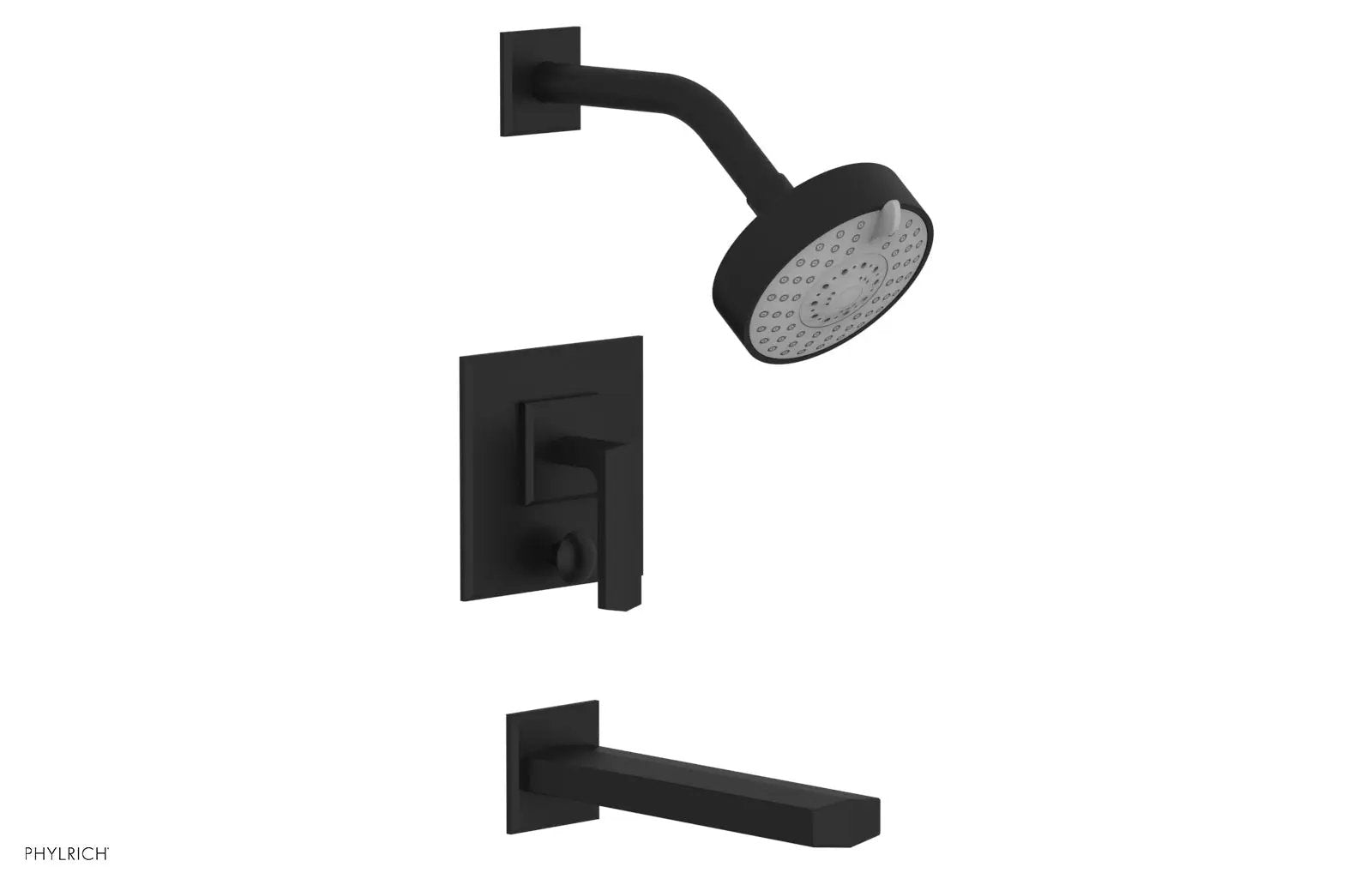 Phylrich DIAMA Pressure Balance Tub and Shower Set - Lever Handle by Phylrich