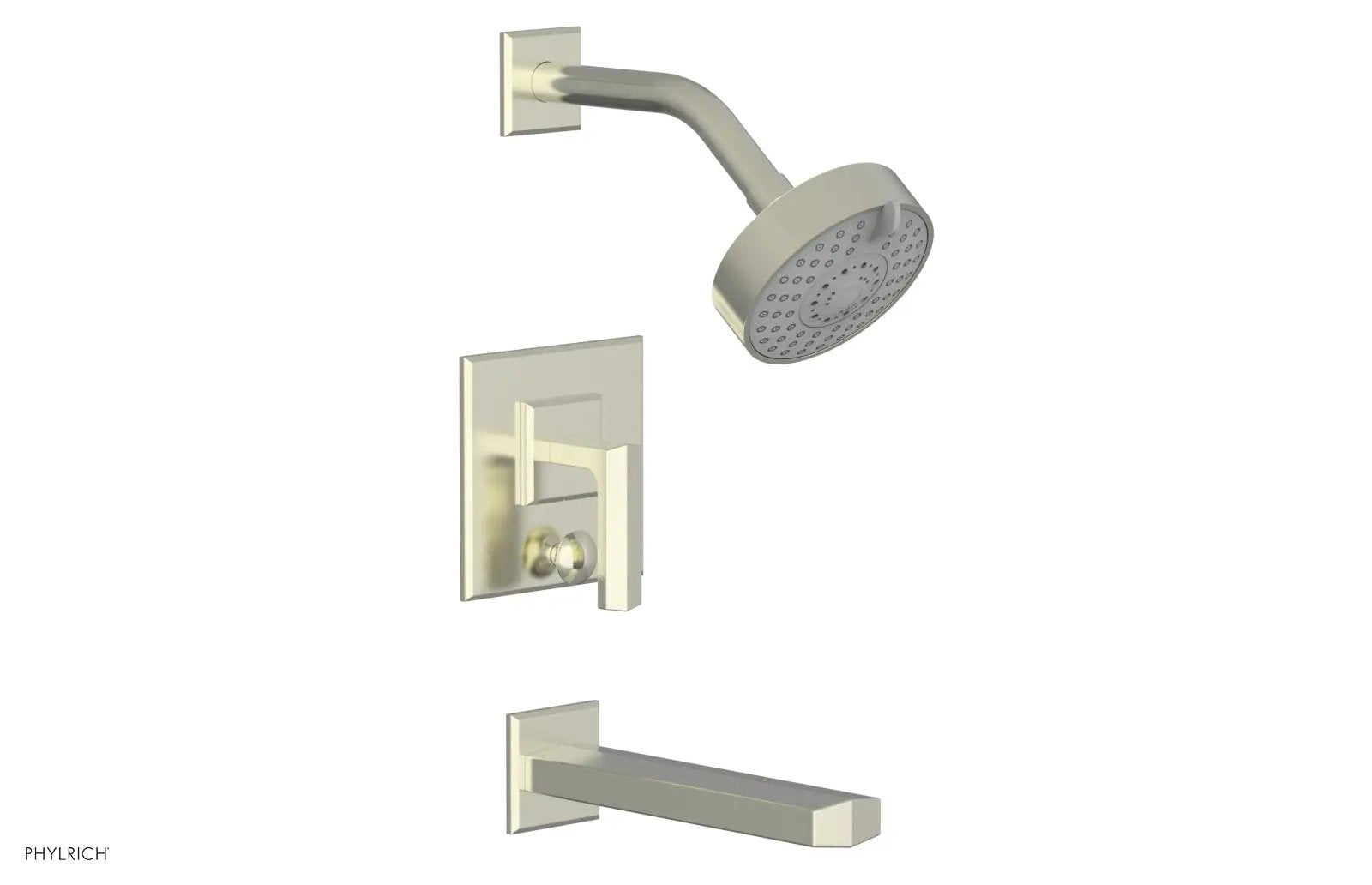 Phylrich DIAMA Pressure Balance Tub and Shower Set - Lever Handle by Phylrich