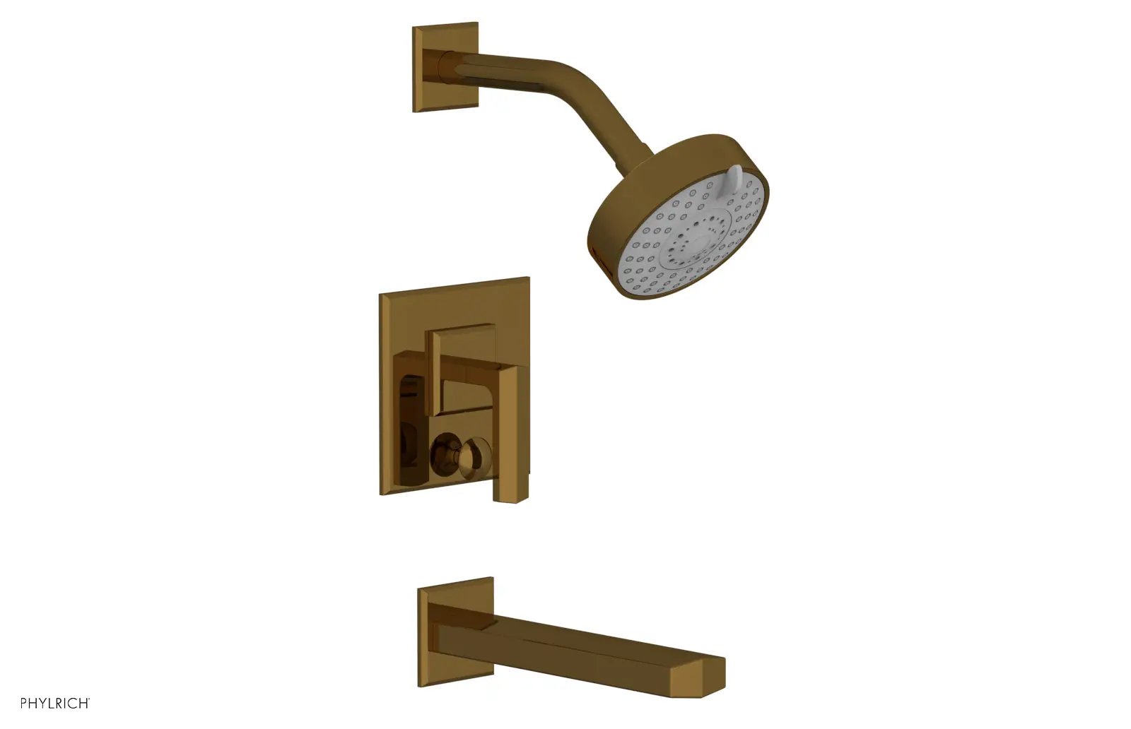 Phylrich DIAMA Pressure Balance Tub and Shower Set - Lever Handle by Phylrich