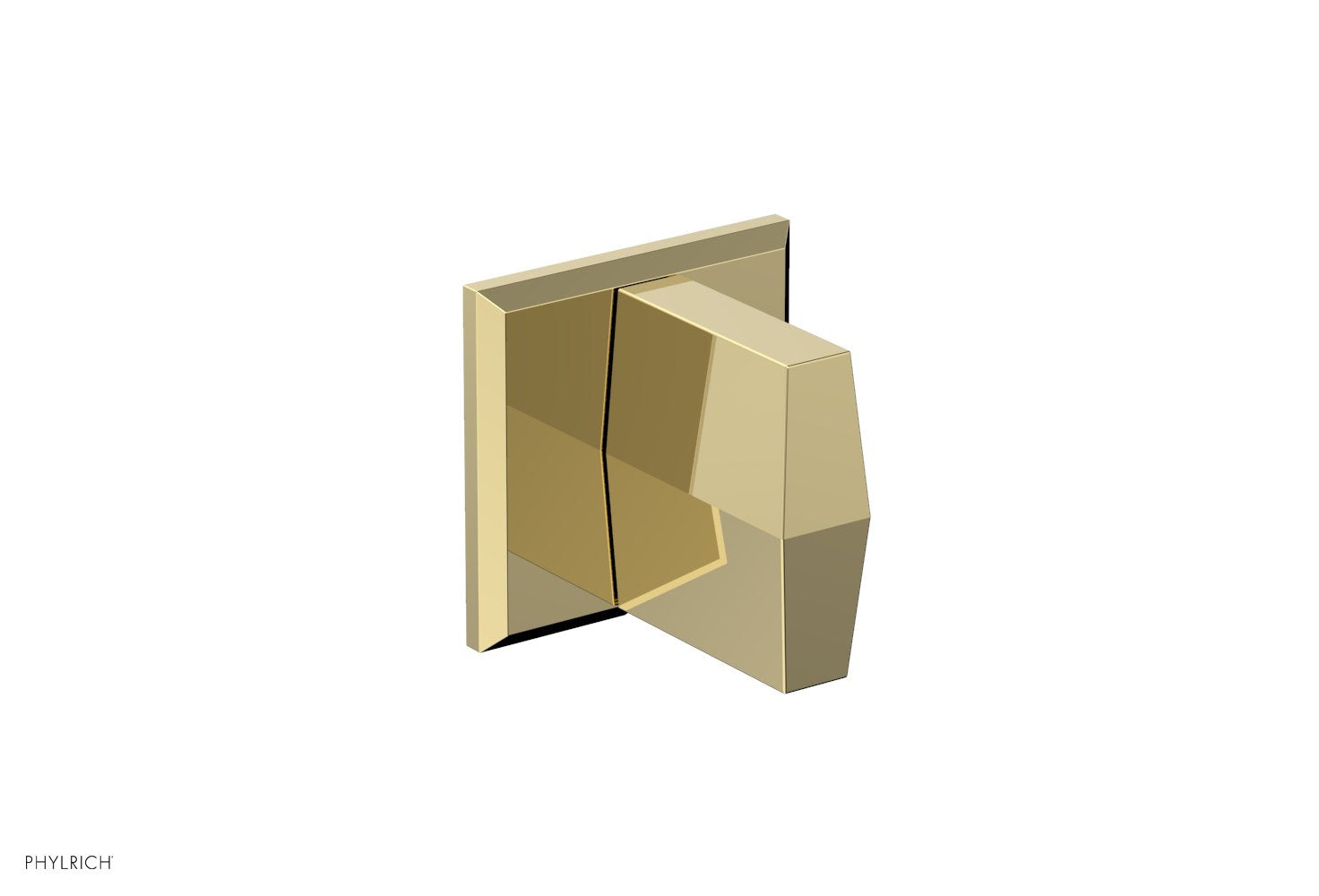 Phylrich DIAMA Volume Control/Diverter Trim - Blade Handle