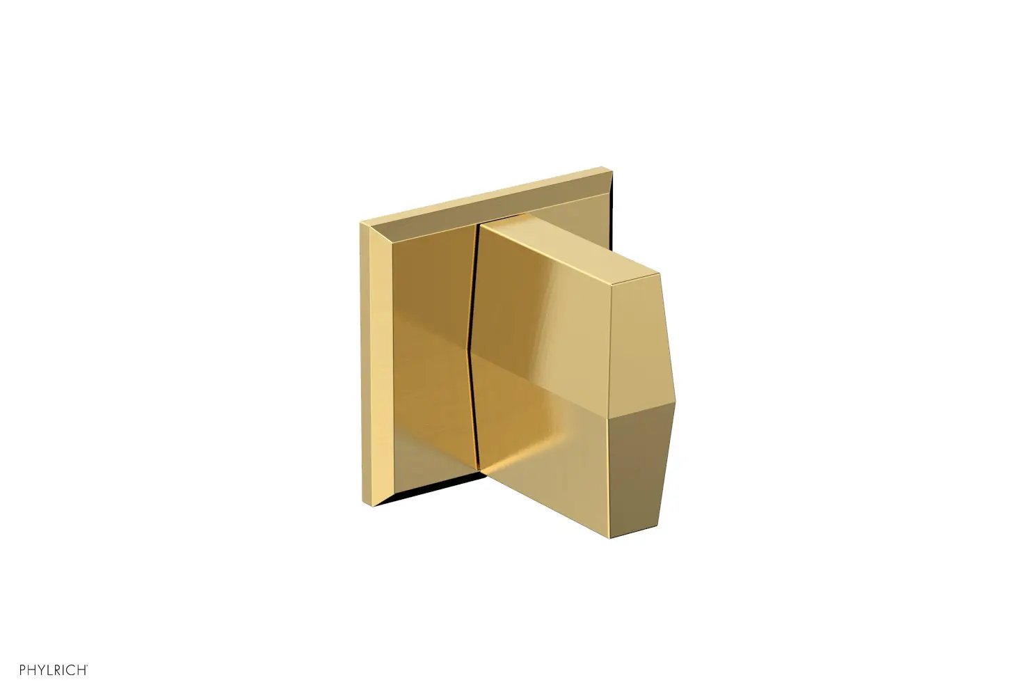 Phylrich DIAMA Volume Control/Diverter Trim - Blade Handle by Phylrich