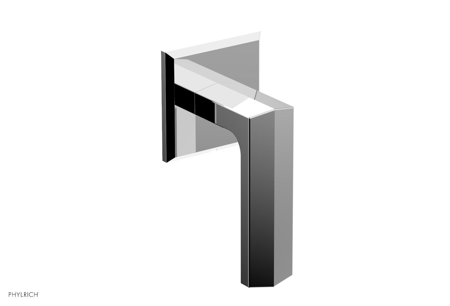 polished chrome volume control