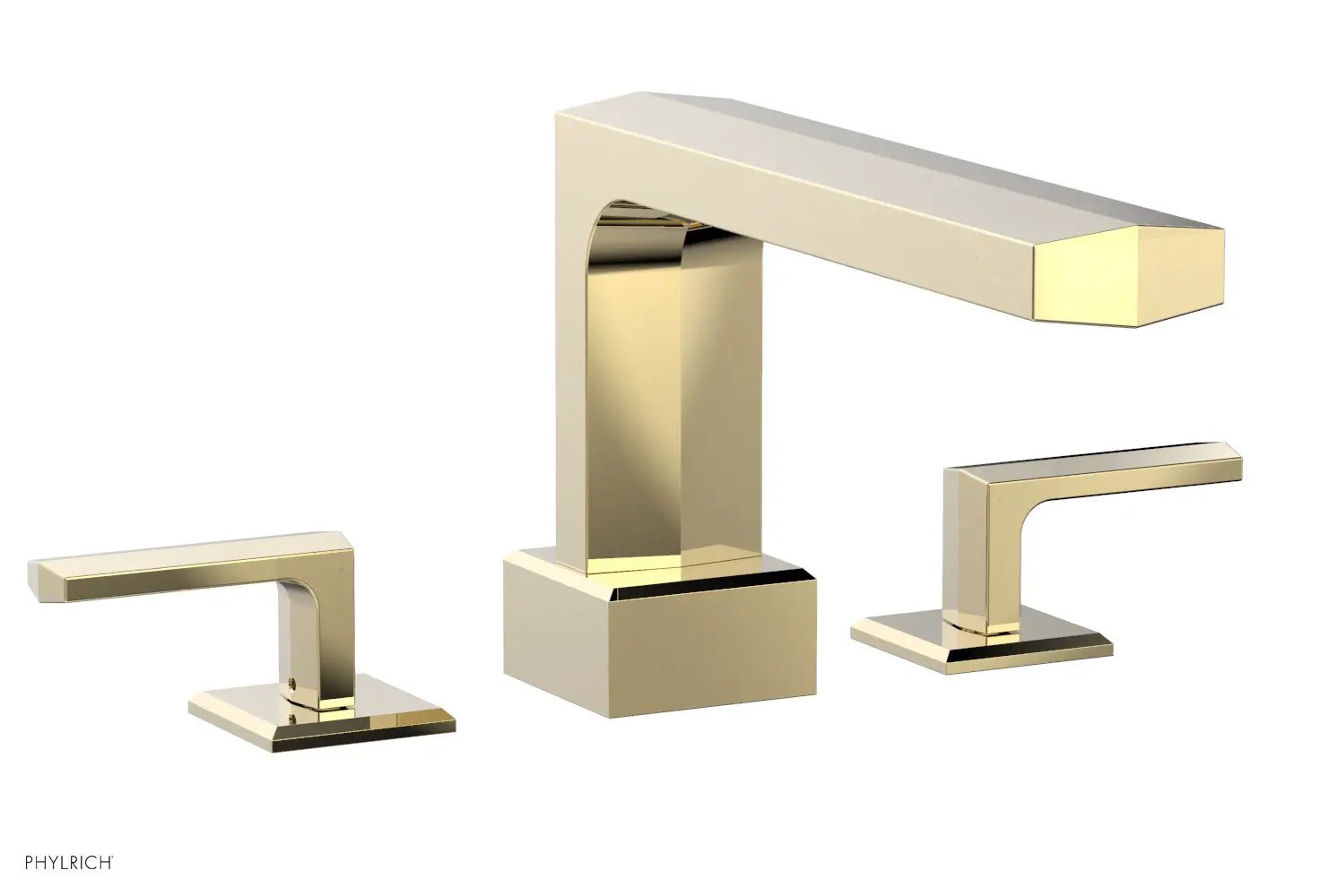 Phylrich DIAMA Deck Tub Set - Lever Handles by Phylrich