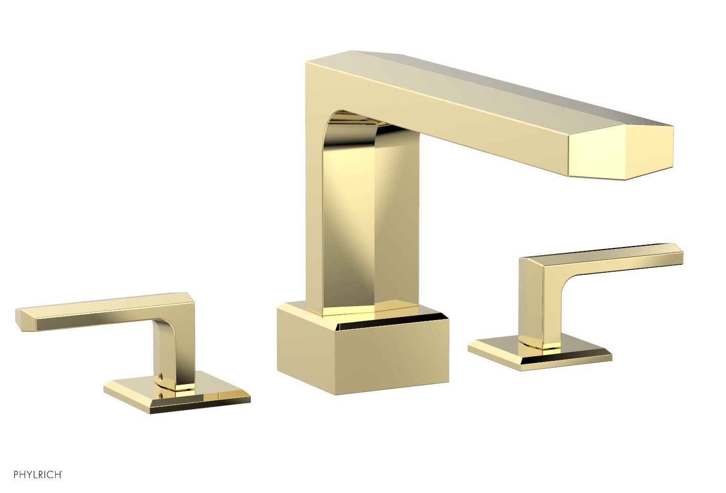 Phylrich DIAMA Deck Tub Set - Lever Handles