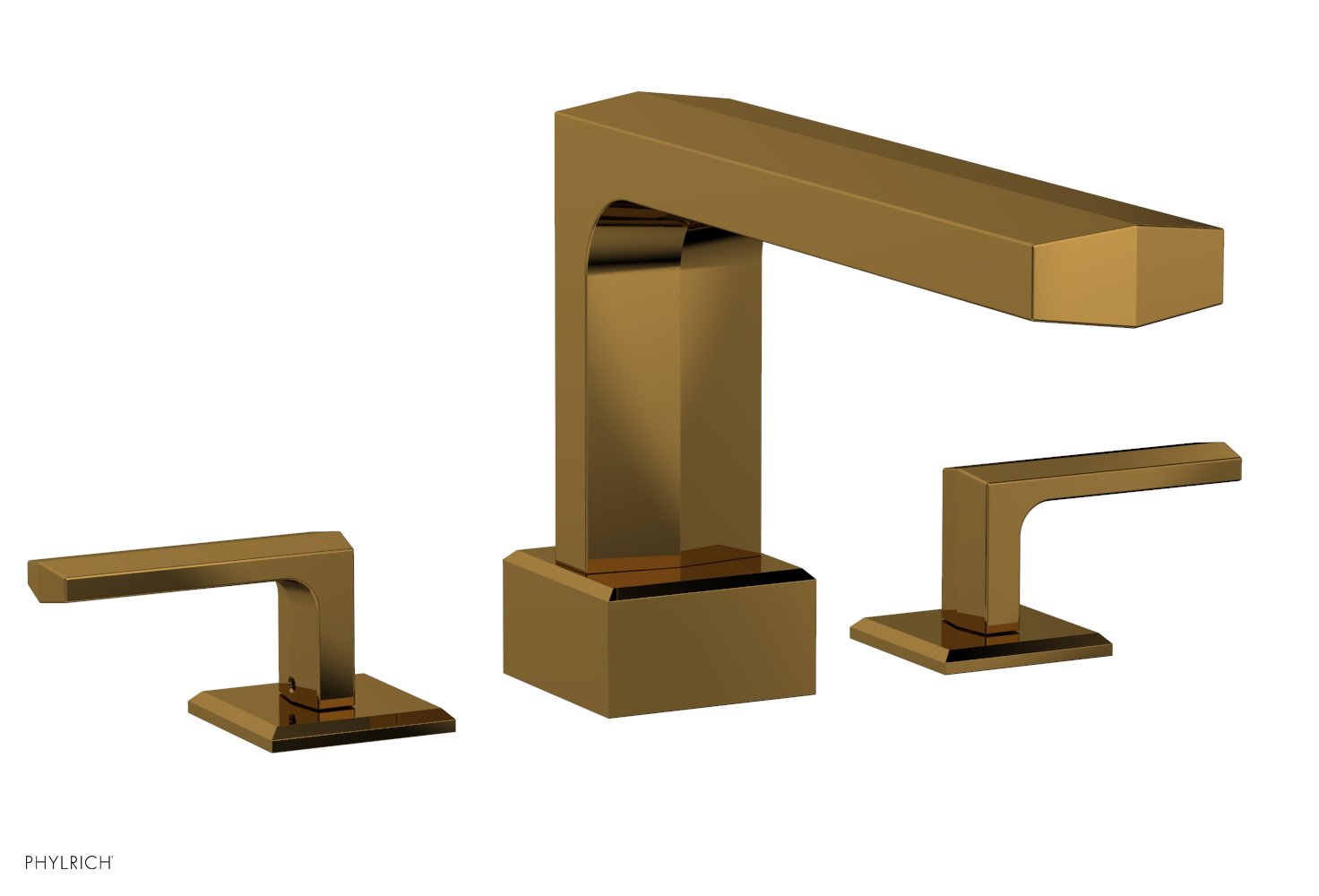 Phylrich DIAMA Deck Tub Set - Lever Handles