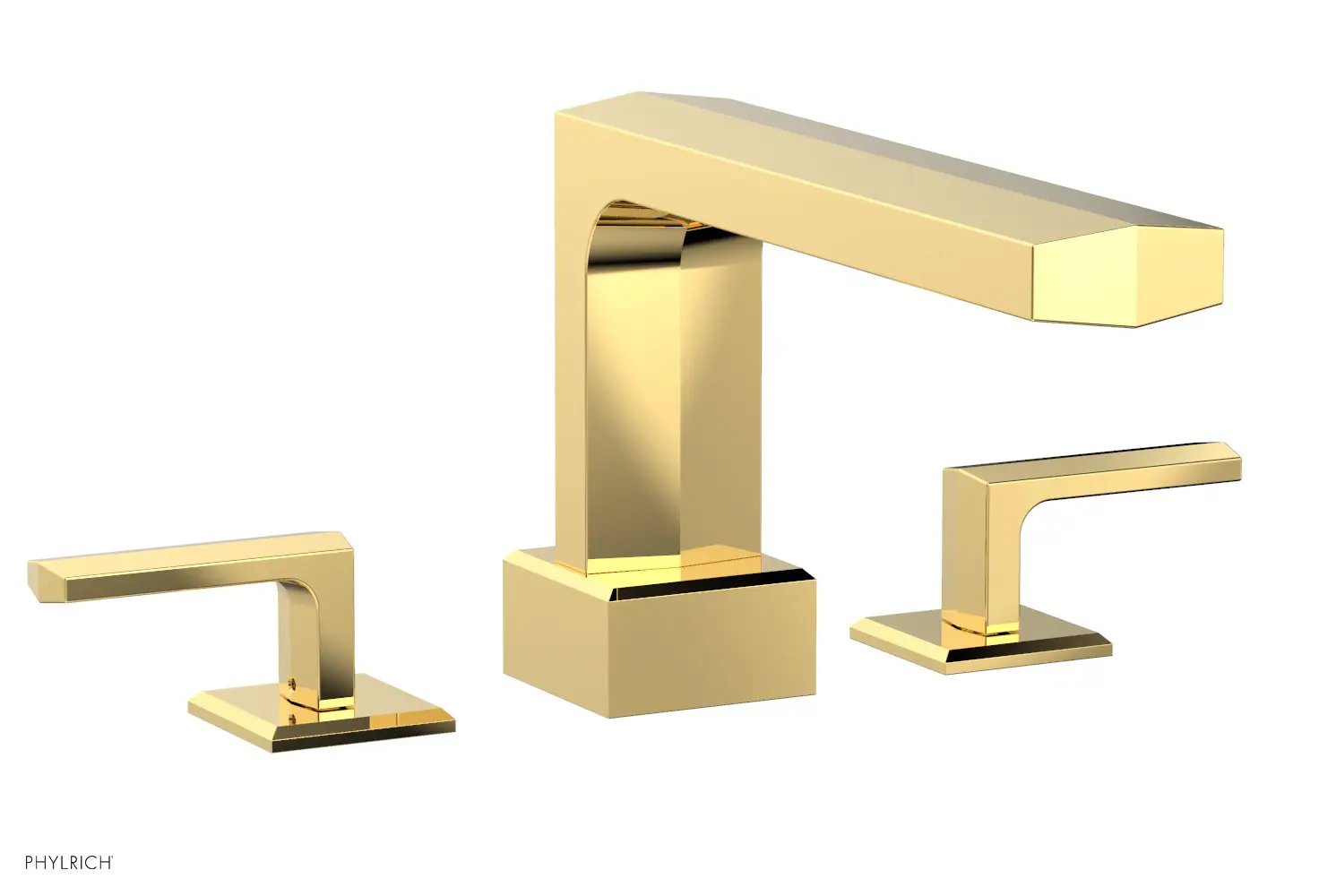 Phylrich DIAMA Deck Tub Set - Lever Handles by Phylrich