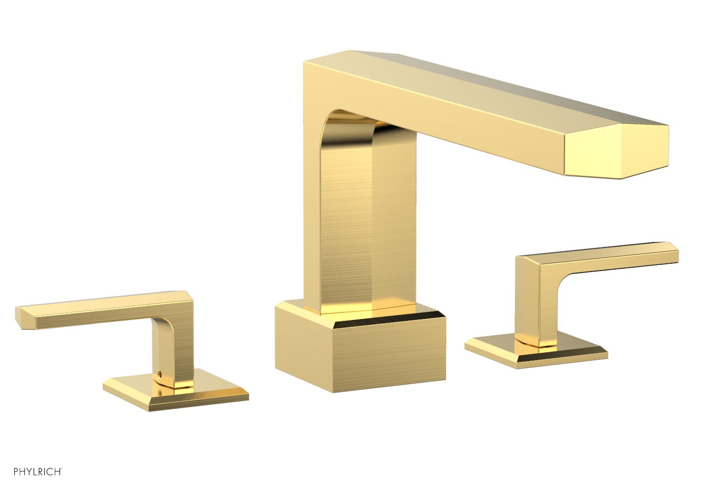 Phylrich DIAMA Deck Tub Set - Lever Handles