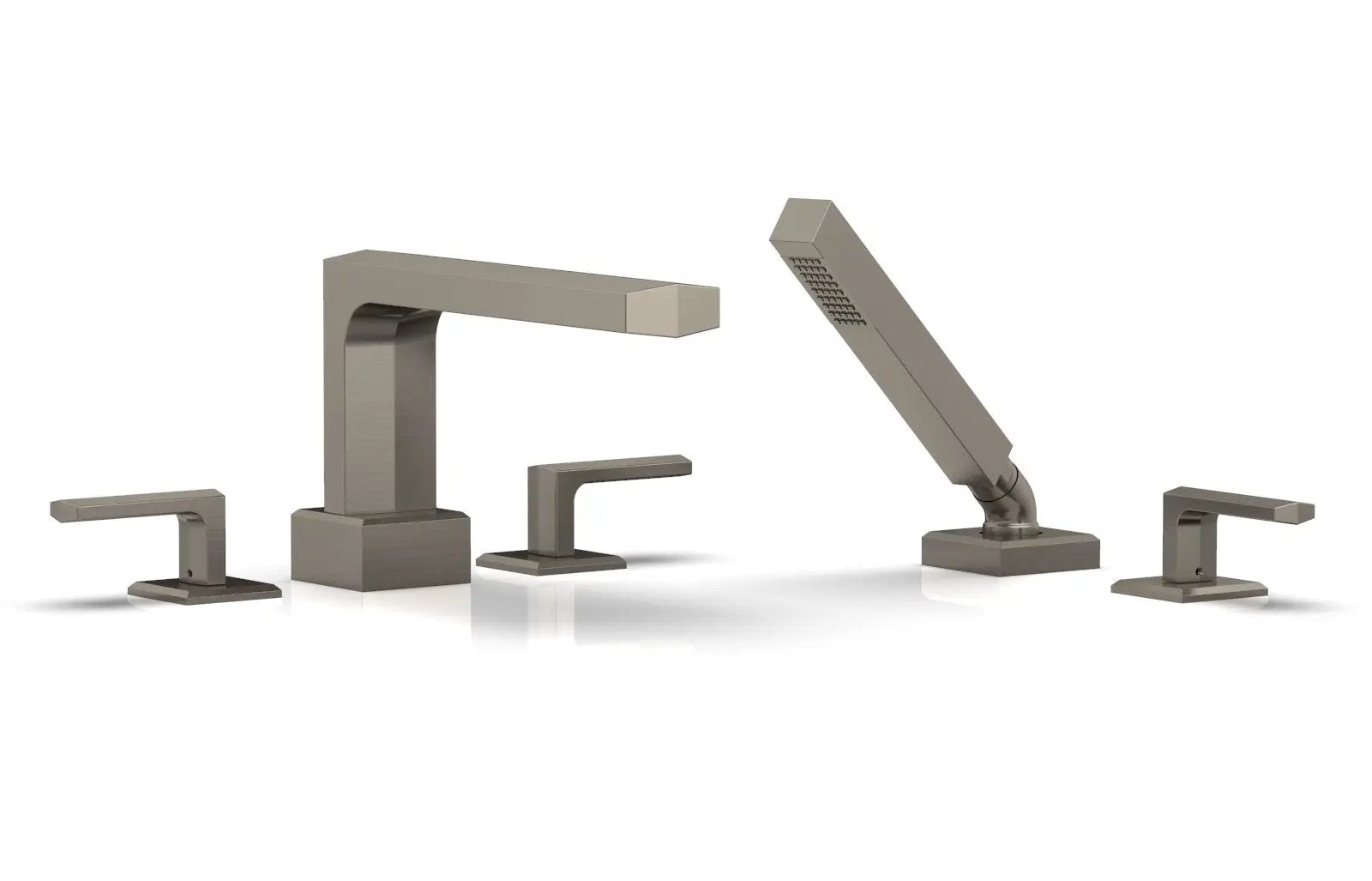 Phylrich DIAMA Deck Tub Set with Hand Shower - Lever Handles by Phylrich