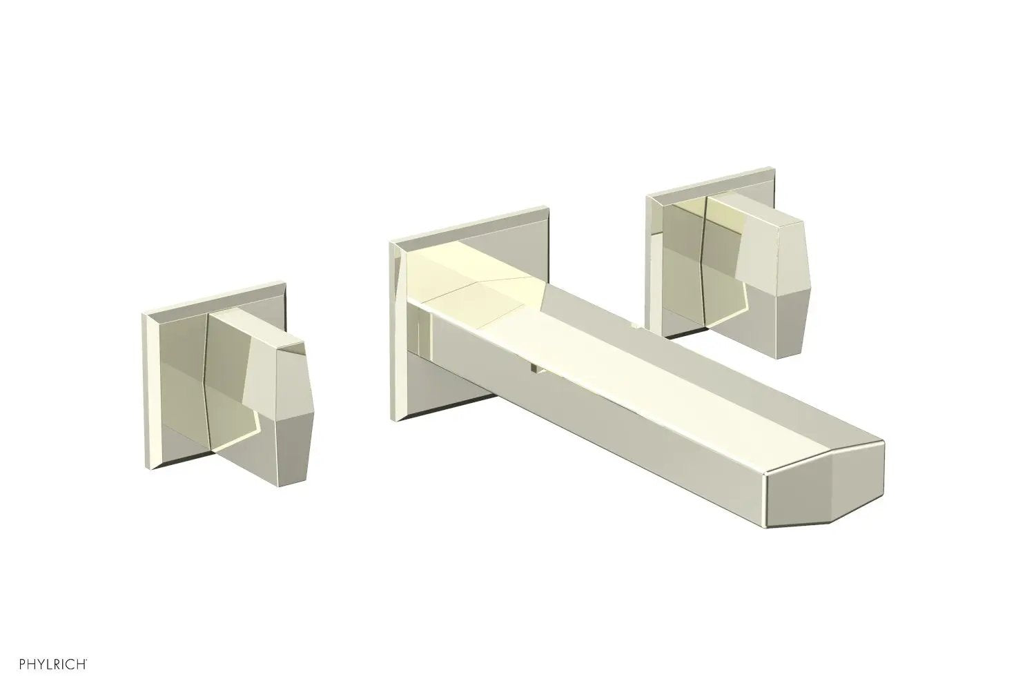 Phylrich DIAMA Wall Tub Set - Blade Handles by Phylrich
