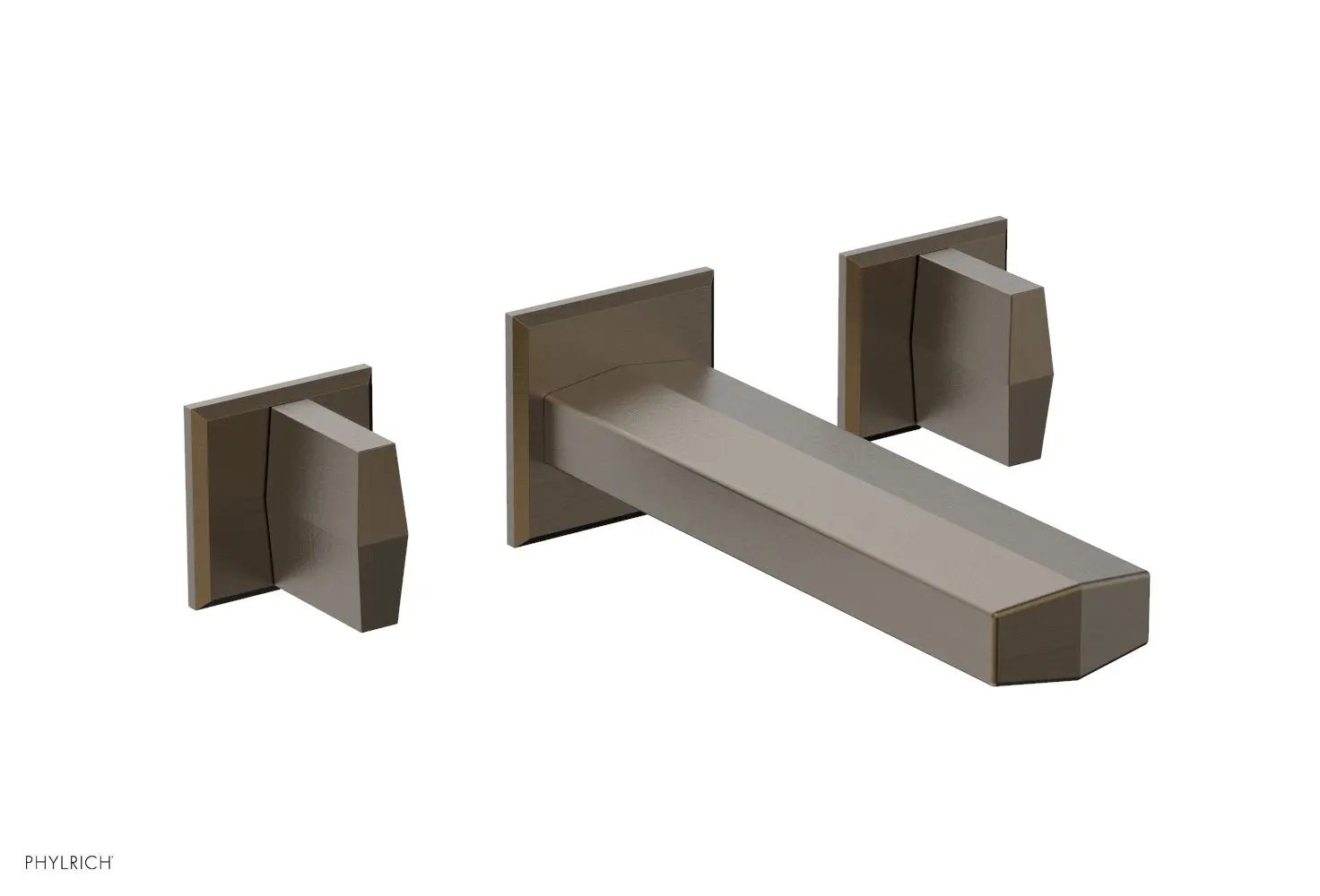 Phylrich DIAMA Wall Tub Set - Blade Handles by Phylrich