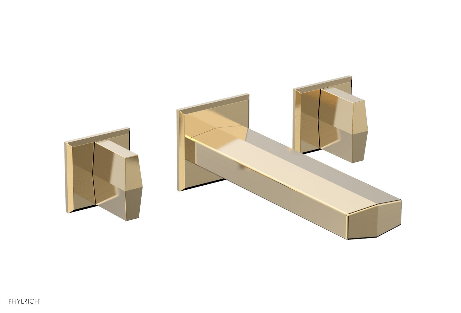 Phylrich DIAMA Wall Tub Set - Blade Handles by Phylrich