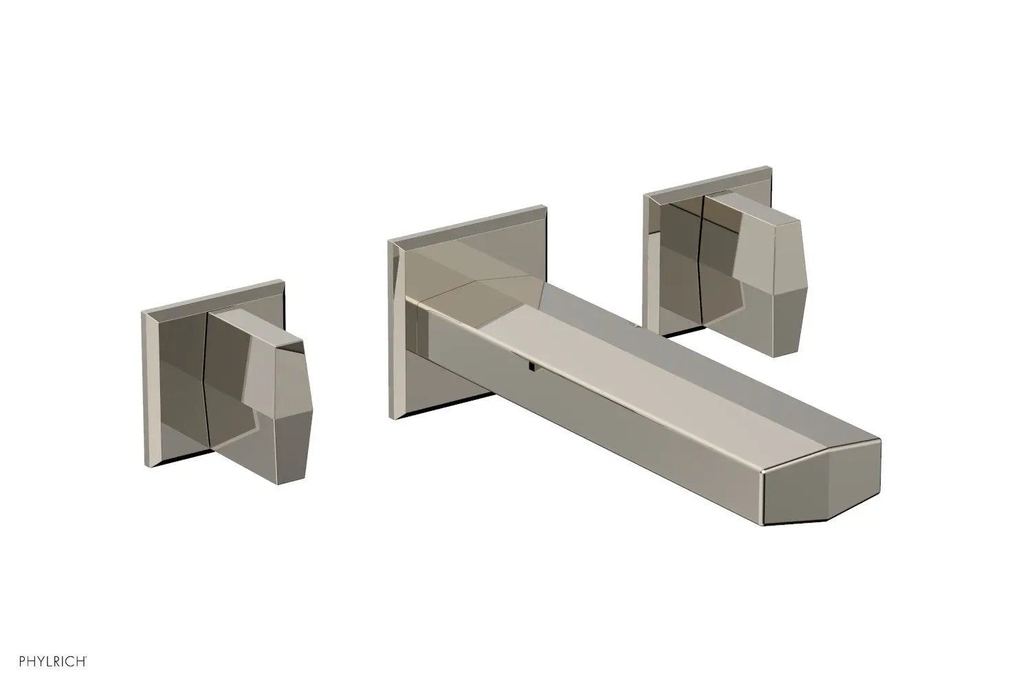 Phylrich DIAMA Wall Tub Set - Blade Handles by Phylrich