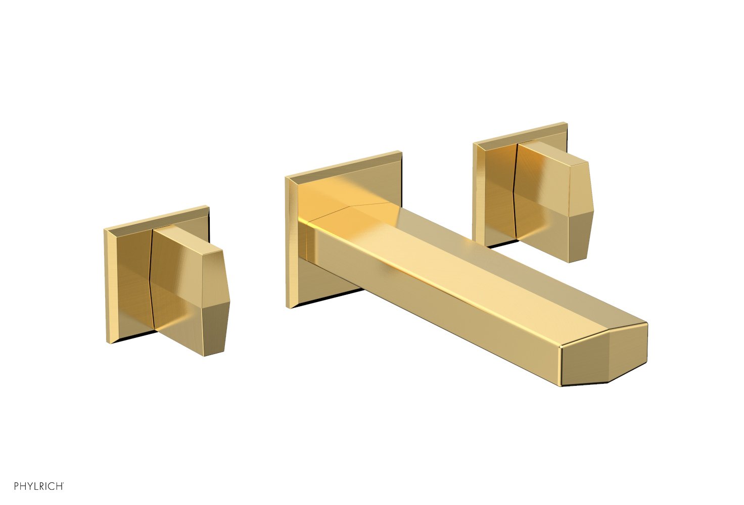 Phylrich DIAMA Wall Tub Set - Blade Handles