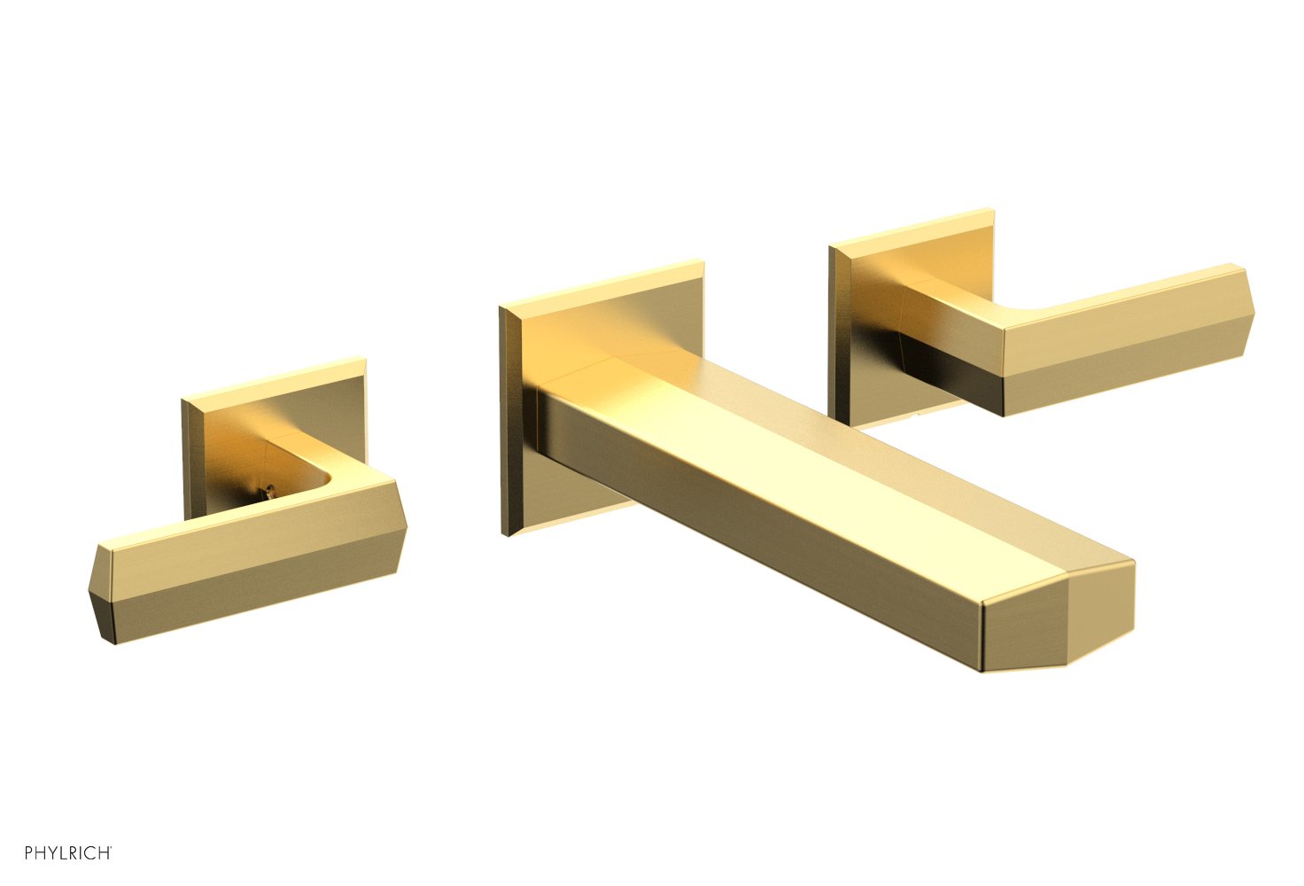 Phylrich DIAMA Wall Tub Set - Lever Handles