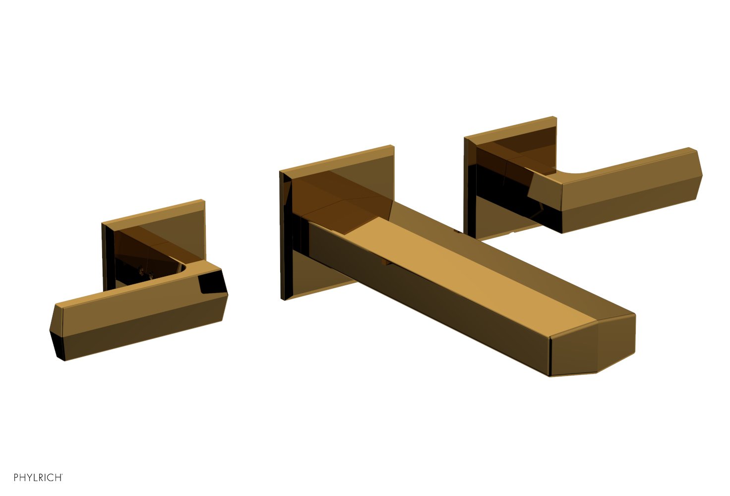 Phylrich DIAMA Wall Tub Set - Lever Handles