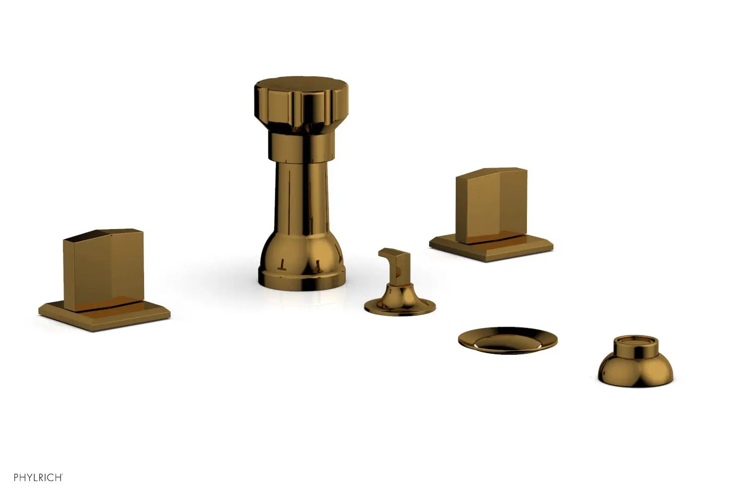 Phylrich DIAMA Four Hole Bidet Set by Phylrich