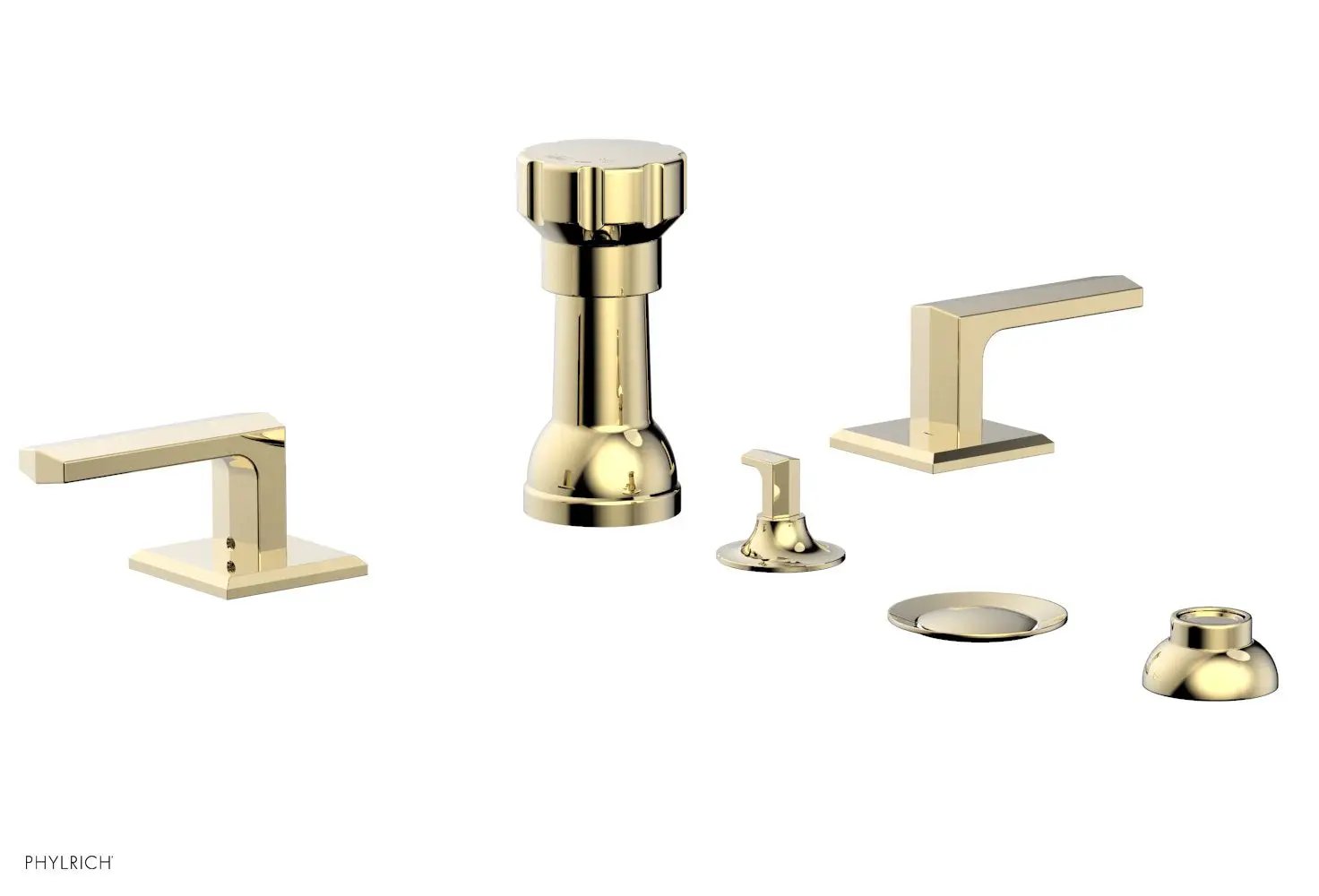 Phylrich DIAMA Four Hole Bidet Set by Phylrich