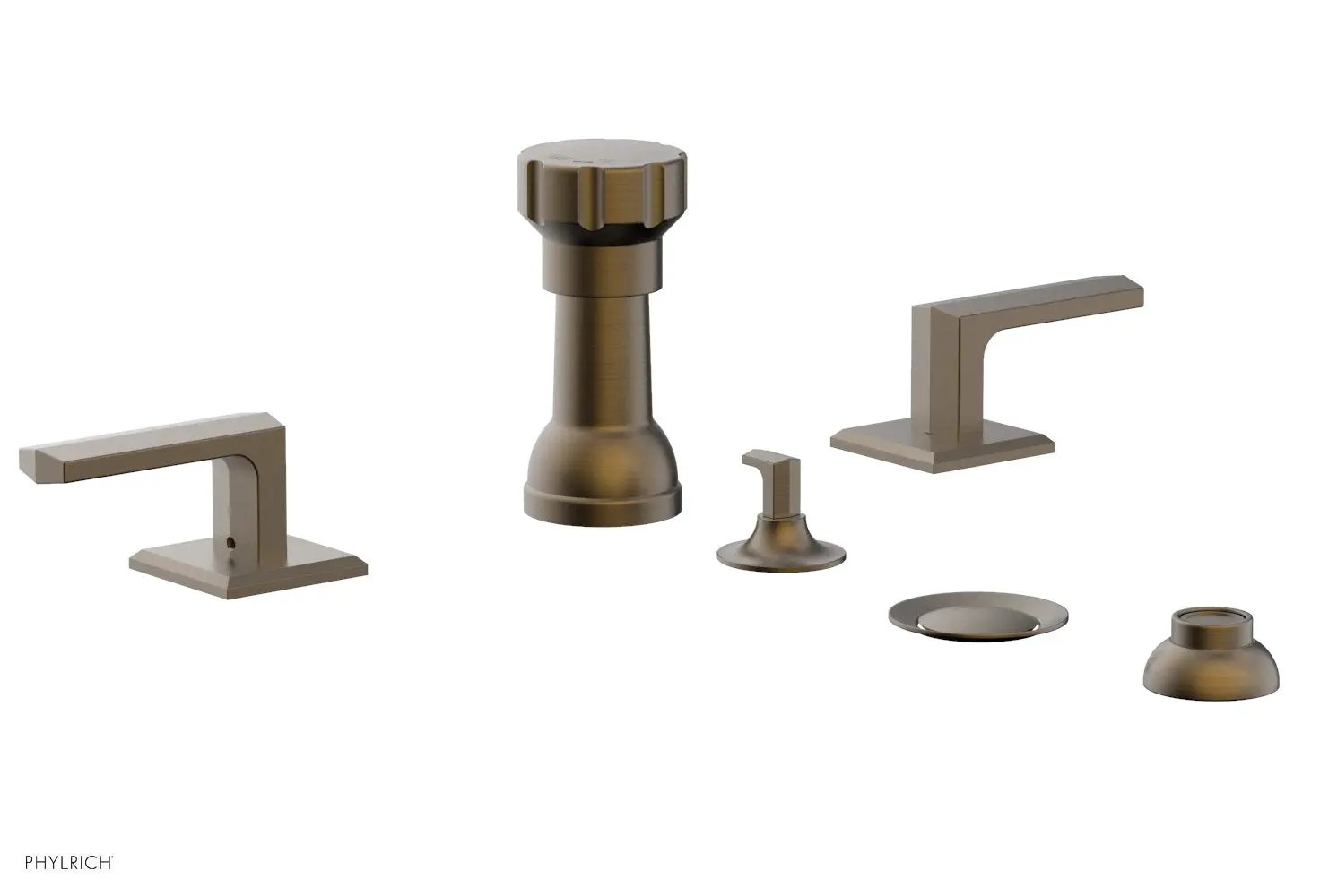 Phylrich DIAMA Four Hole Bidet Set by Phylrich