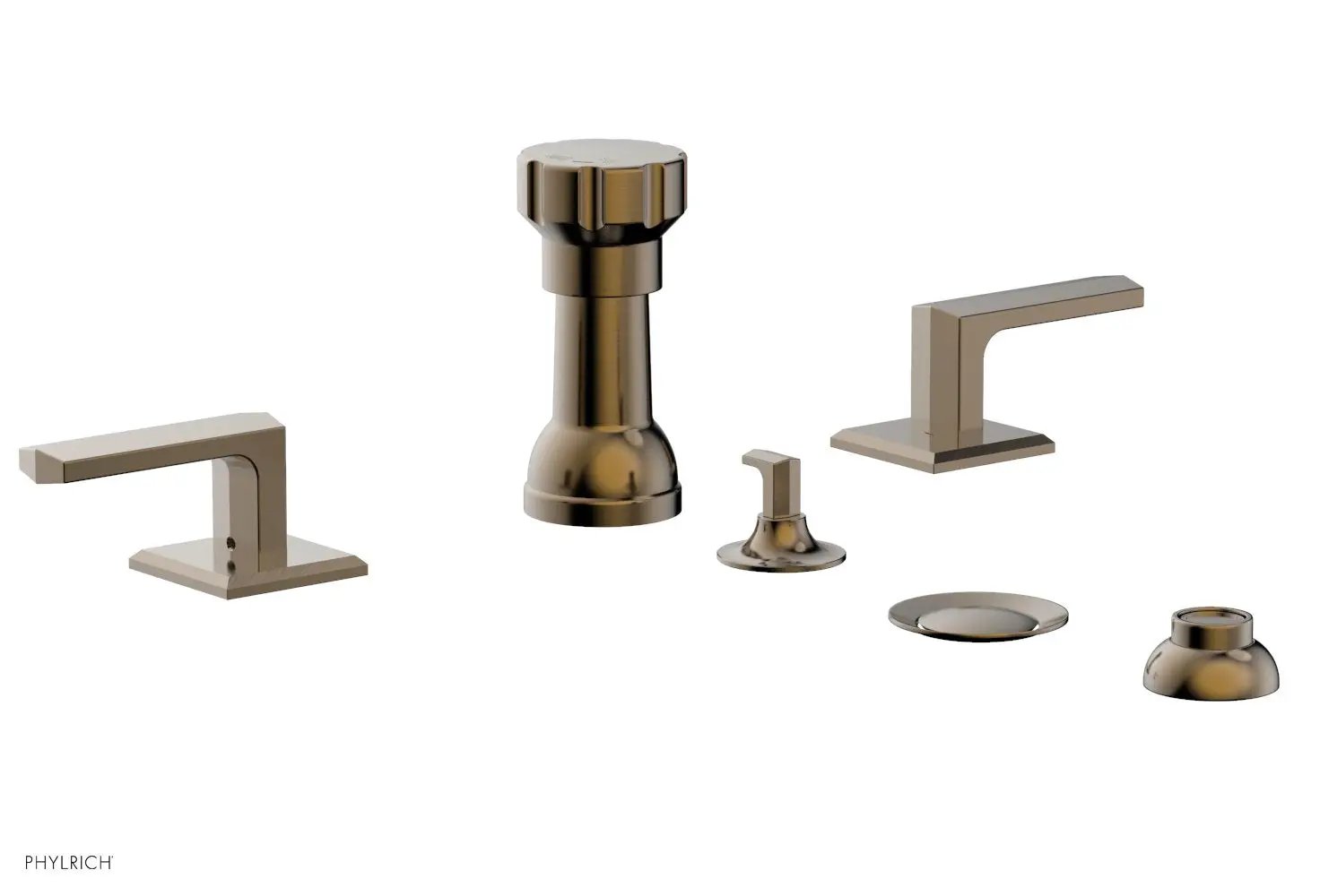 Phylrich DIAMA Four Hole Bidet Set by Phylrich