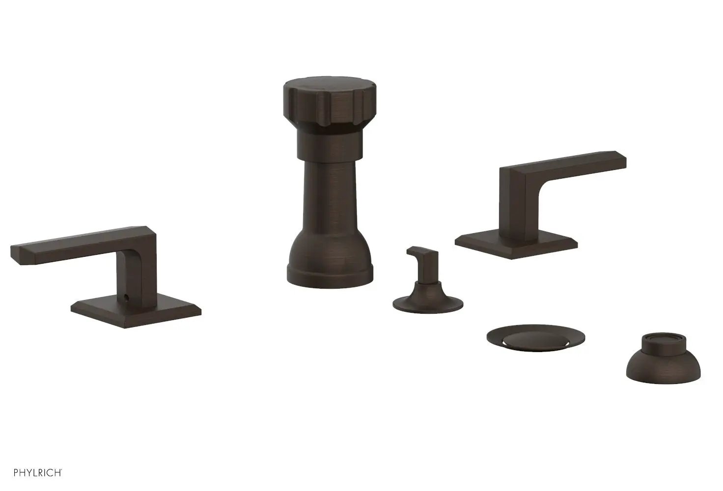 Phylrich DIAMA Four Hole Bidet Set by Phylrich