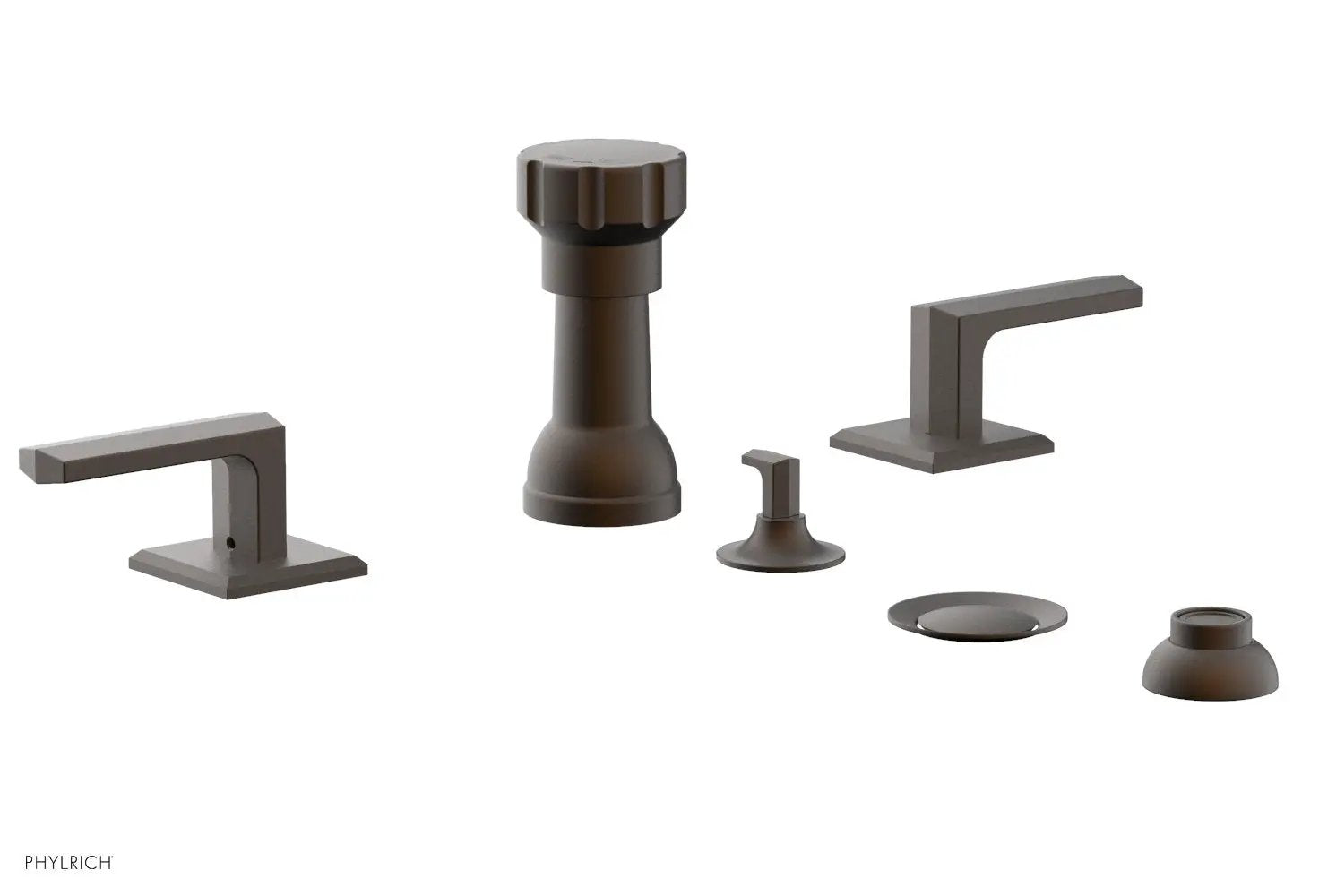 Phylrich DIAMA Four Hole Bidet Set by Phylrich